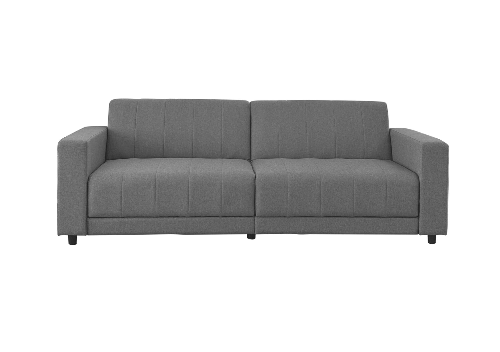 Dorel Home 3-Sitzer »Allie II Schlafsofa 225 cm«, Bett-Funktion (108/190cm), Rückenlehne 2-teilig, mit Steppung