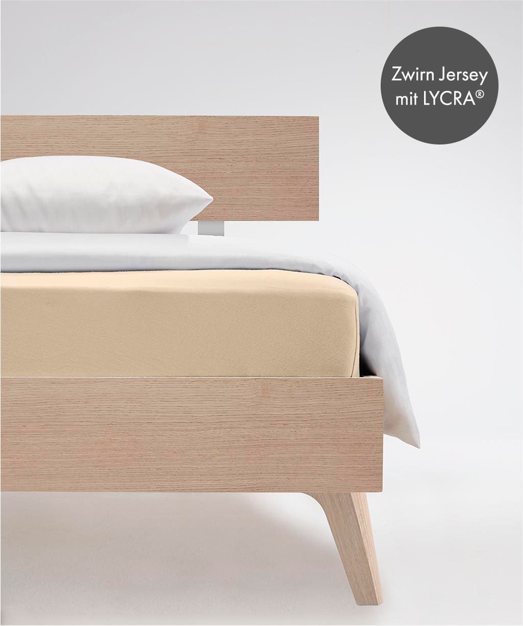 fleuresse Spannbettlaken »Comfort«, langlebig & bügelfrei,Perfekte Passform durch POWER-STRETCH