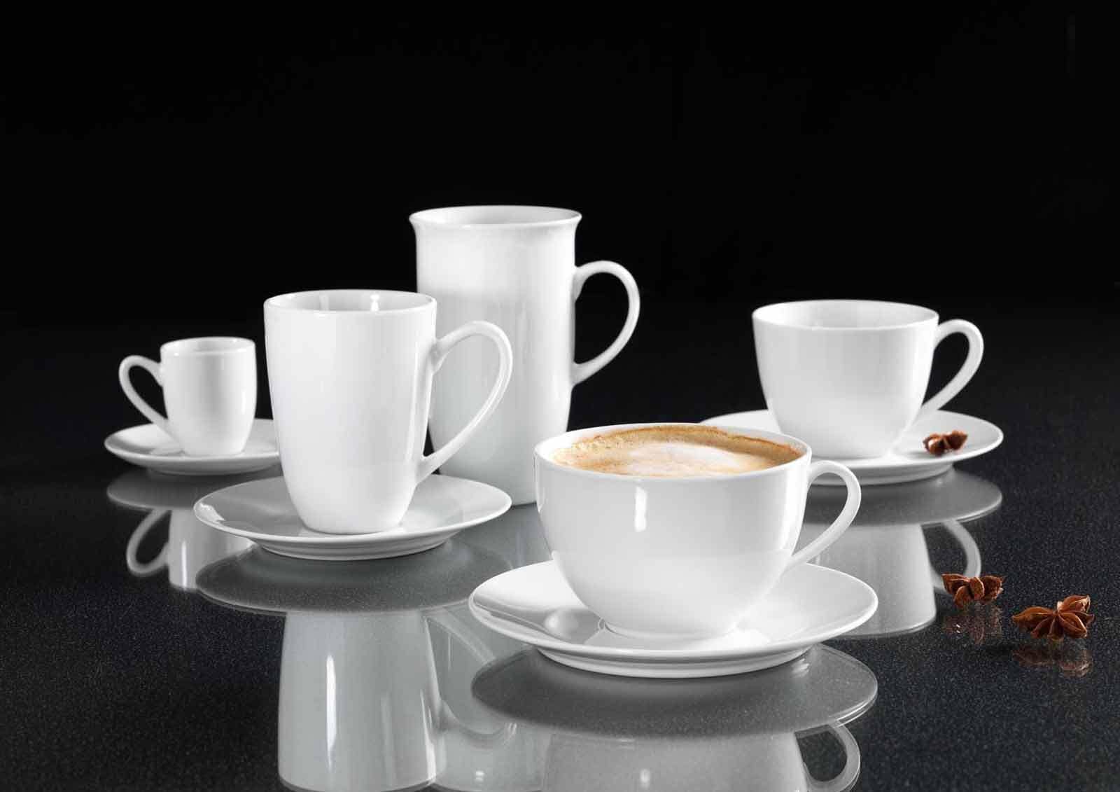 Ritzenhoff & Breker Untertasse »Kaffeeuntertassen Bianco ø 17.0 cm 6er Set weiß«