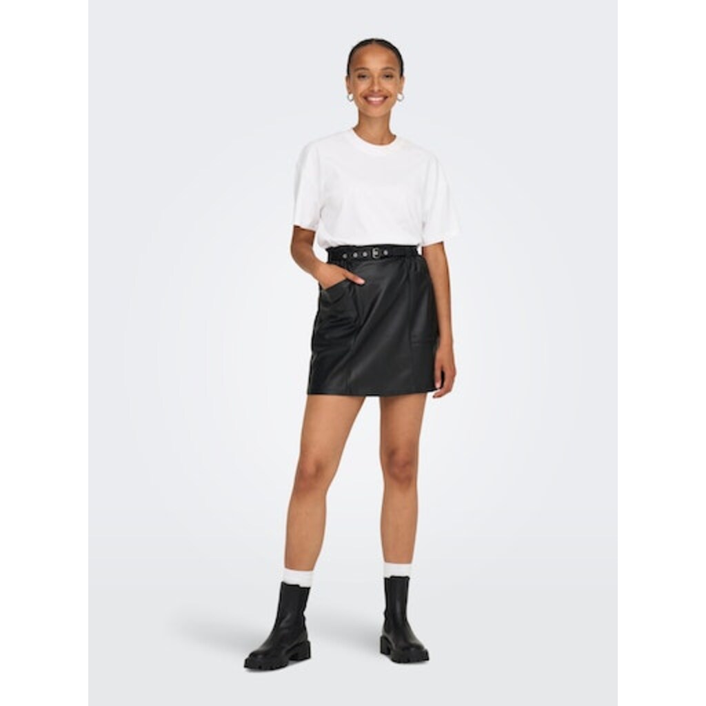 ONLY Lederimitatrock »ONLNEWHEIDI FAUX LEATHER SKIRT OTW«