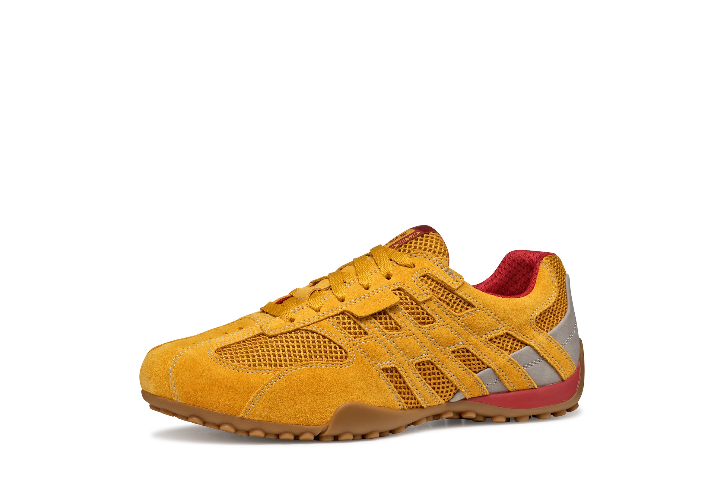 Geox Sneaker »U SNAKE ORIGINAL«  Halbschuh, Freizeitschuh, Schnürer im Retro-Look