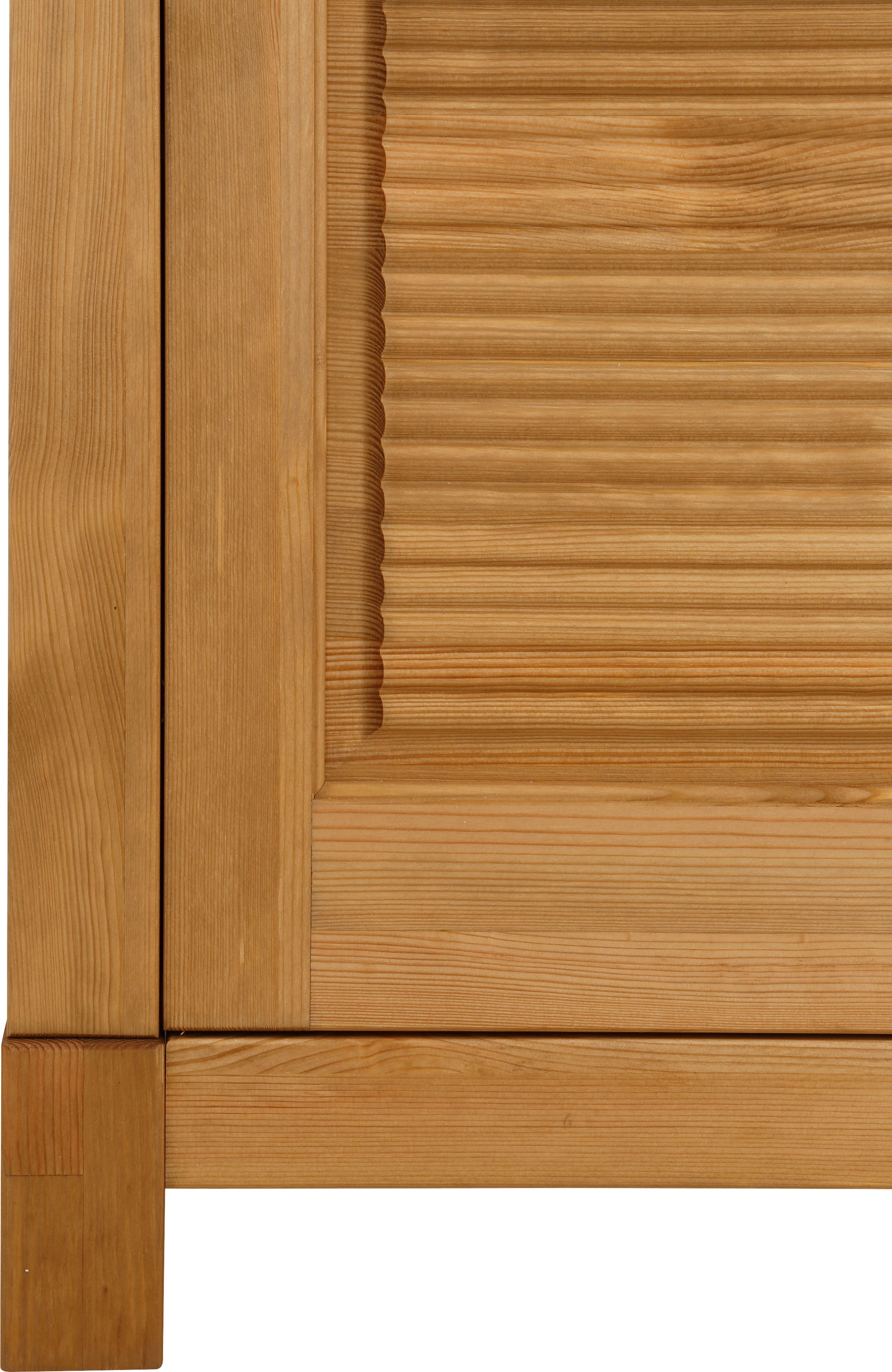 Home affaire Highboard »Rauna«, Vitrine, Breite 111,6 cm, aus massiver Kiefer