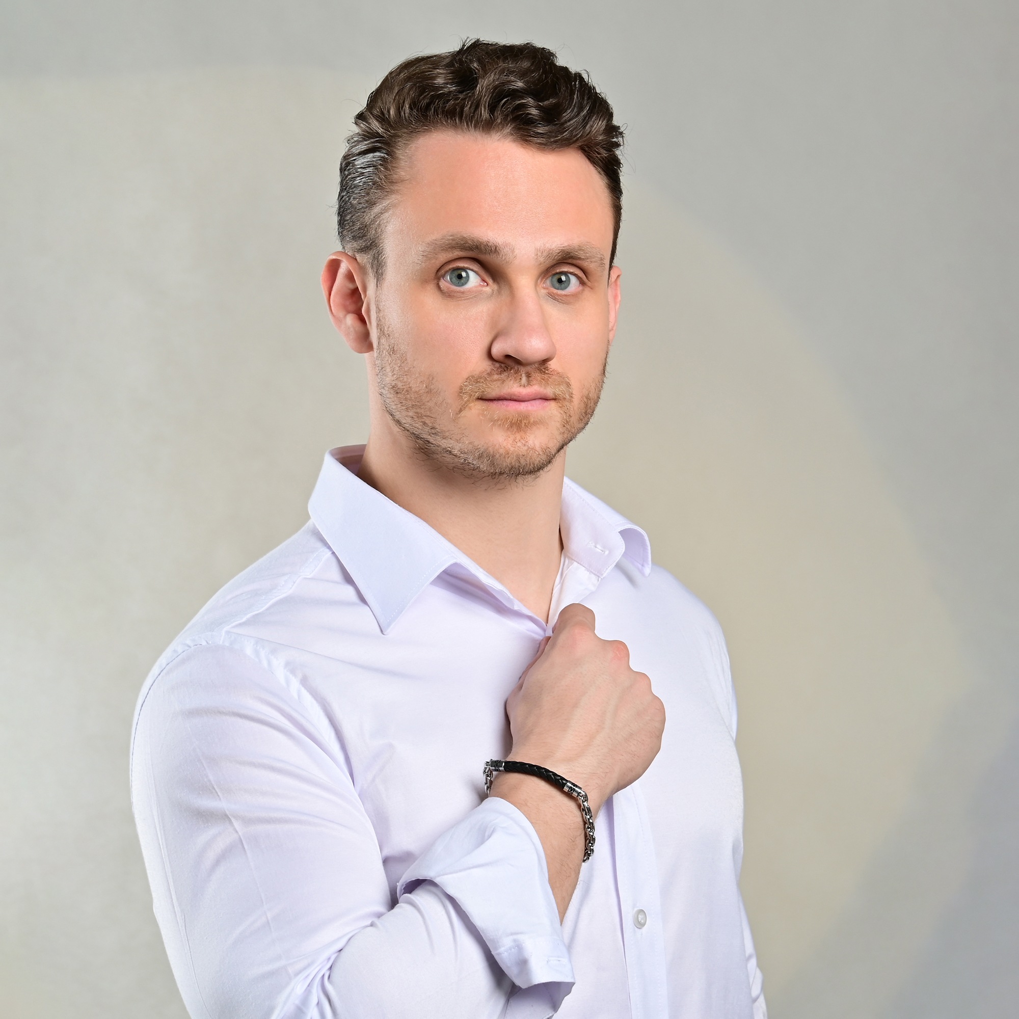 Adelia´s Armband »Herren Armband aus Edelstahl 19+3 cm«