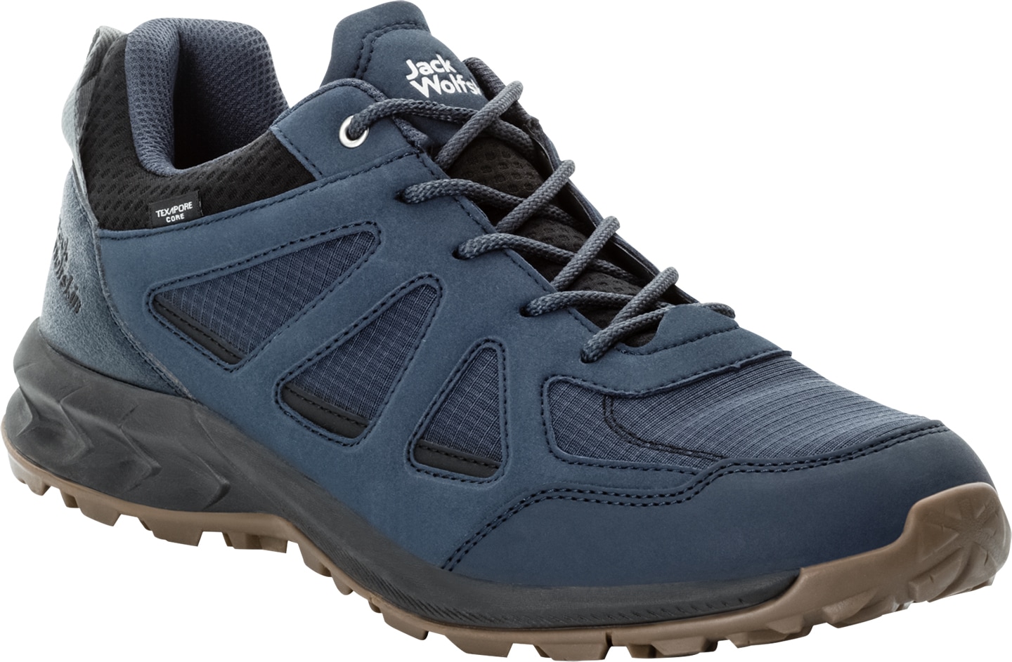 Jack Wolfskin Wanderschuh »WOODLAND 2 TEXAPORE LOW M«, wasserdicht