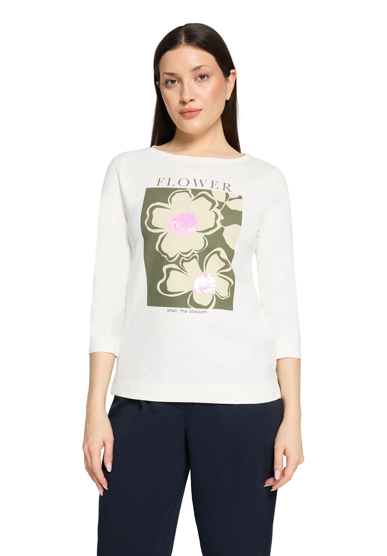 Betty Barclay Rundhalsshirt »Basic Shirt mit Aufdruck«