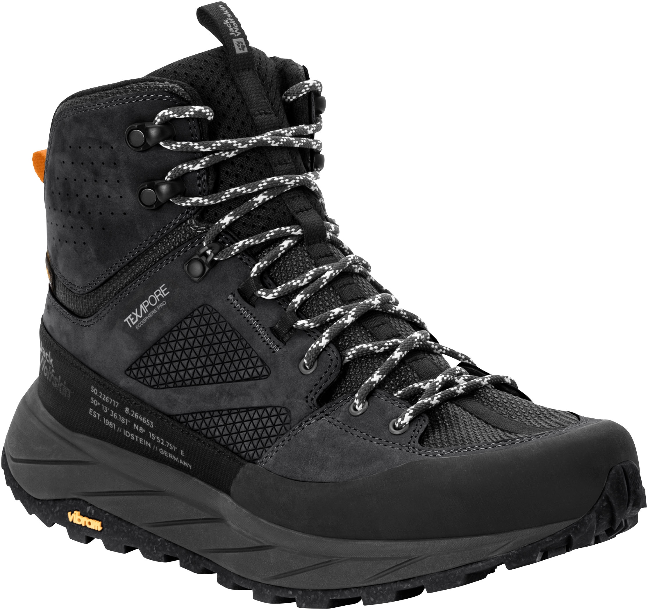 Jack Wolfskin Wanderschuh »TERRAQUEST TEXAPORE MID M«, wasserdicht