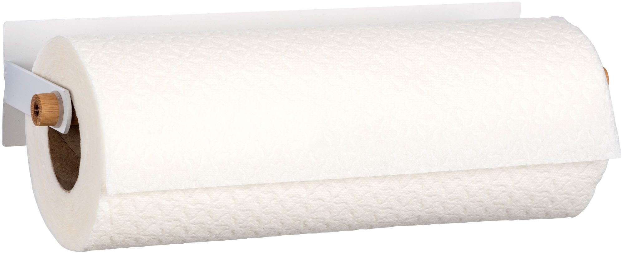 WENKO Küchenrollenhalter »Modell Magna«, magnetischer Wandrollenhalter für Küchenpapier, Befestigen ohne Bohren
