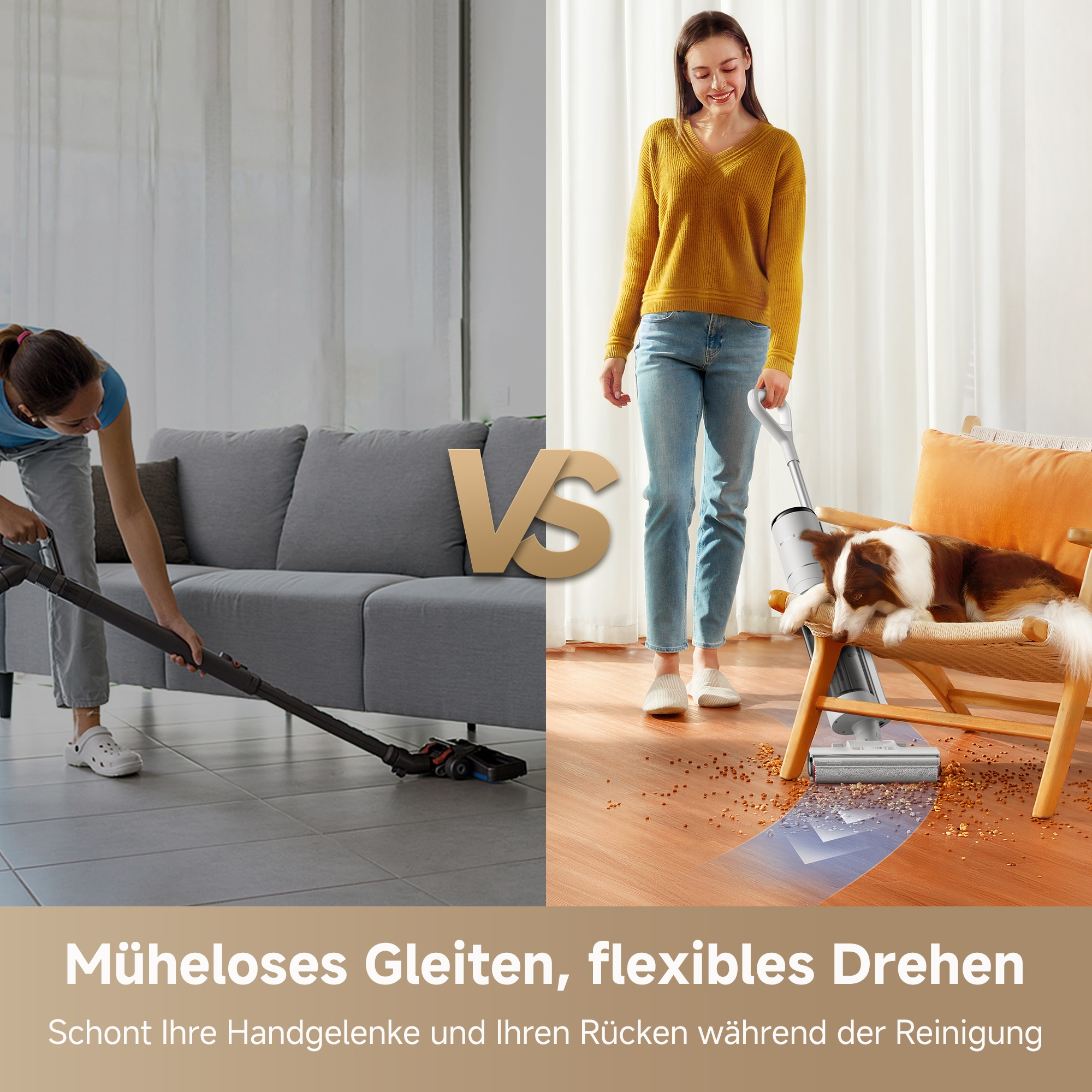 Dreame Nass-Trocken-Sauger »G10 Pro« 300 W, Intelligente Schmutzerkennung, Selbstreinigung