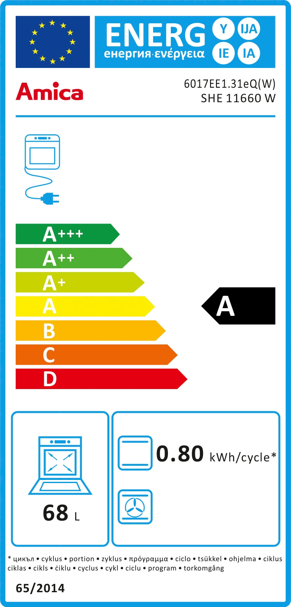 Amica Platten-Standherd »SHE 11660 W«, W, online Clean 11660 jetzt Steam OTTO SHE bei