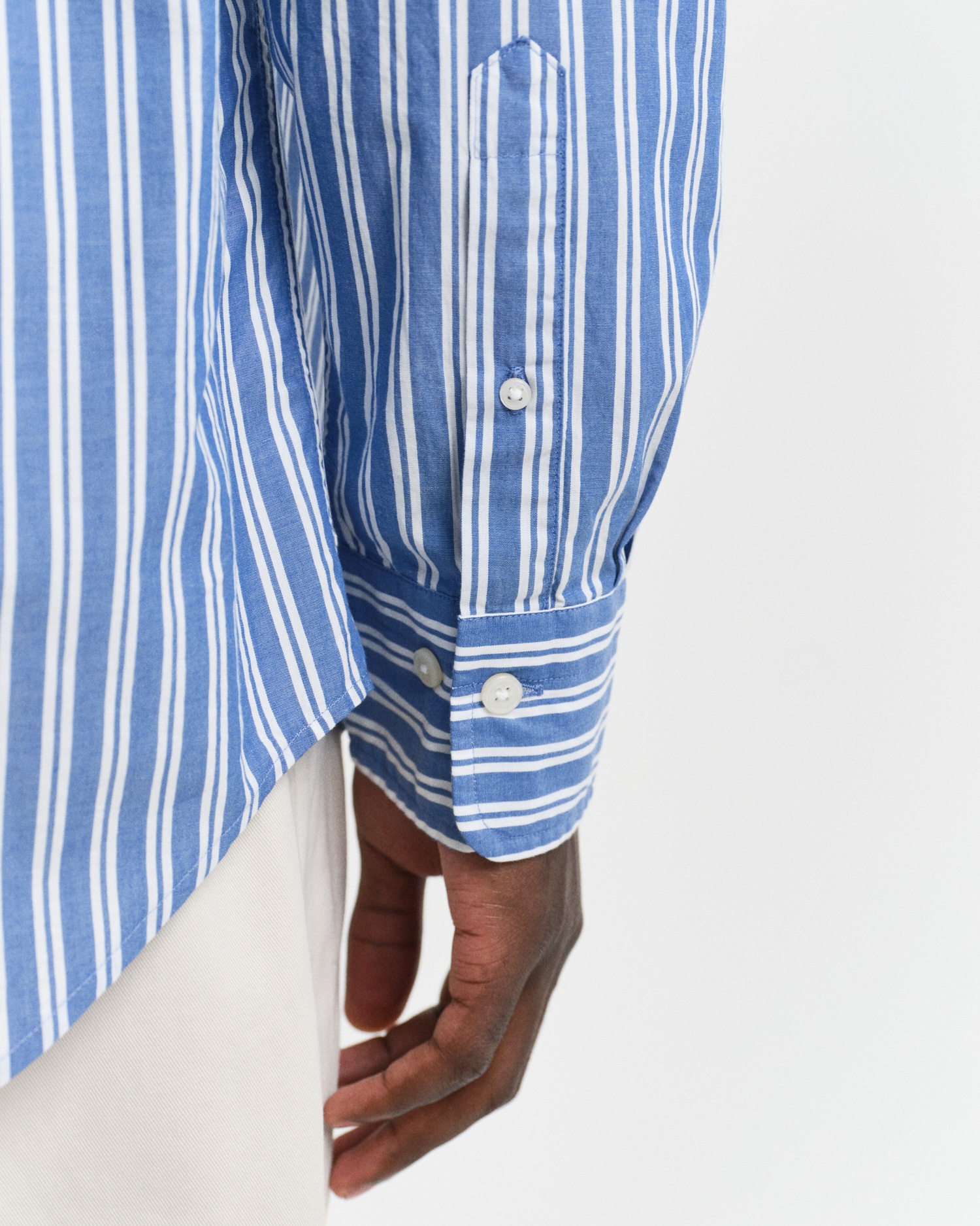 Gant Langarmhemd »REG CLASSIC POPLIN STRIPE SHIRT«