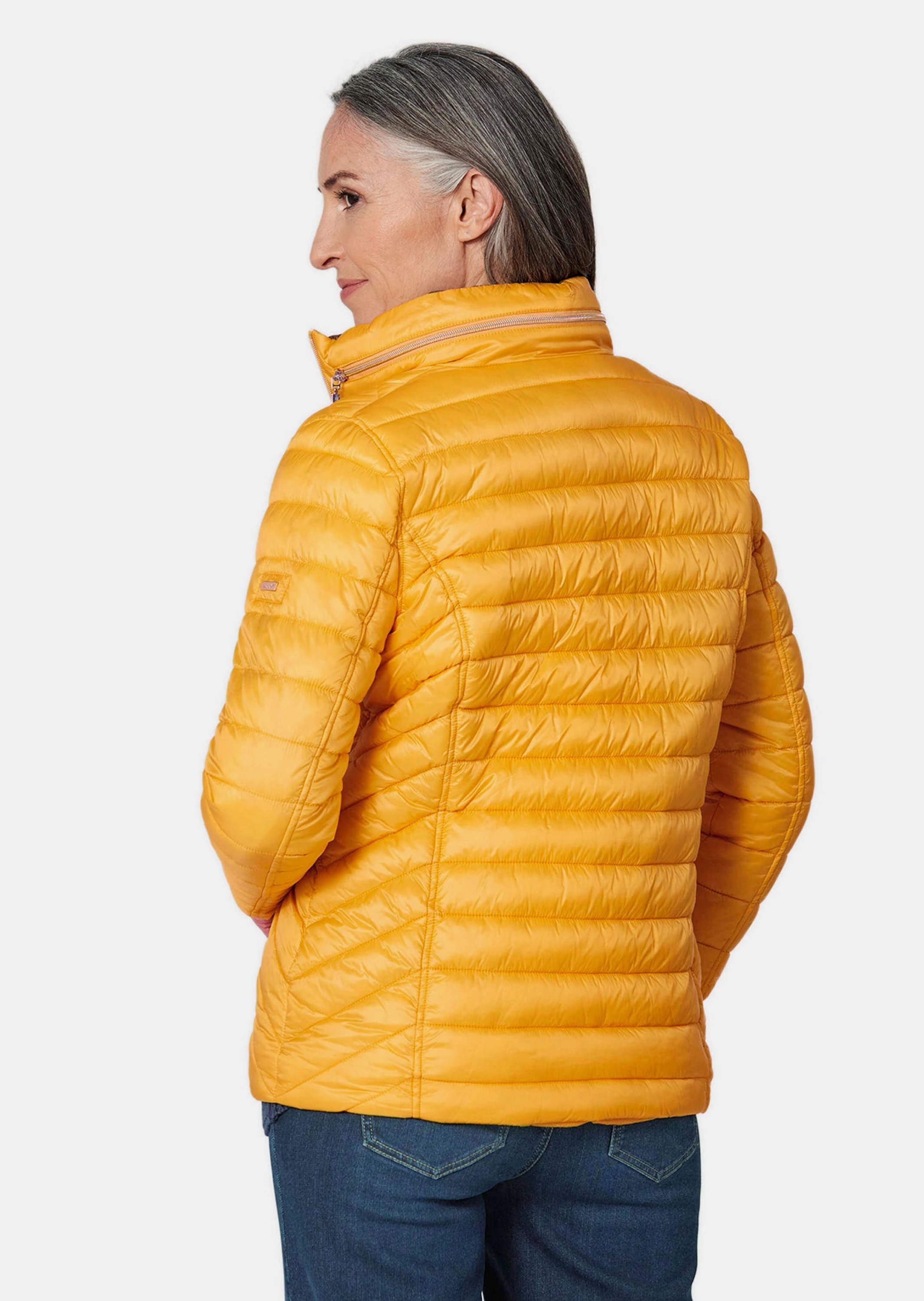 GOLDNER Steppjacke »Leichte Steppjacke in knitterarmer Ware« Leichte Wattierung mit Diagonalstepp