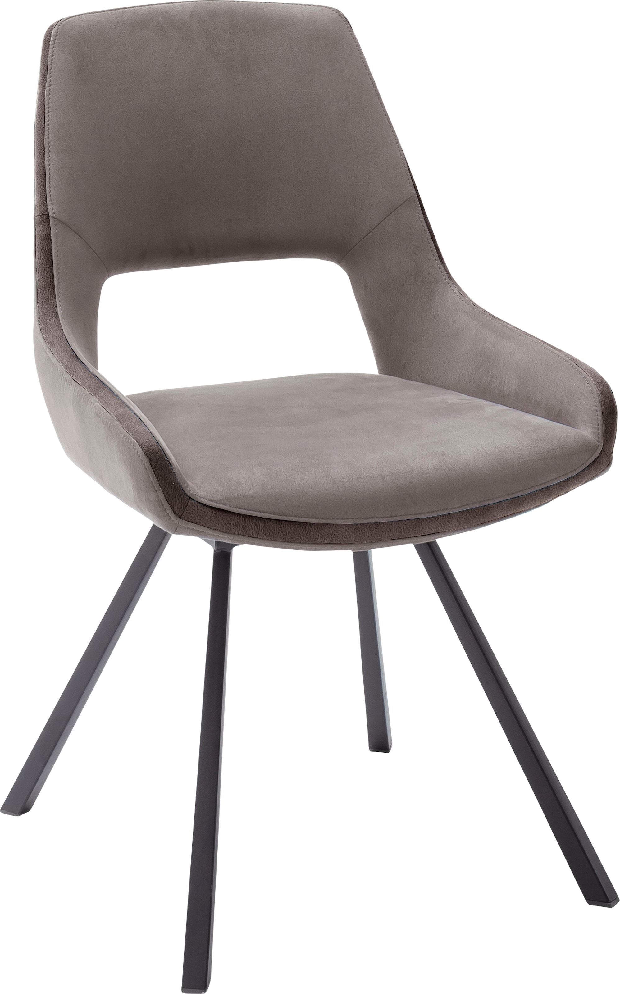 MCA furniture Esszimmerstuhl »Bayonne«, (Set), 2 St., 2-er Set, Stuhl 180° drehbar mit Nivellierung, belastbar bis 120 kg online kaufen
