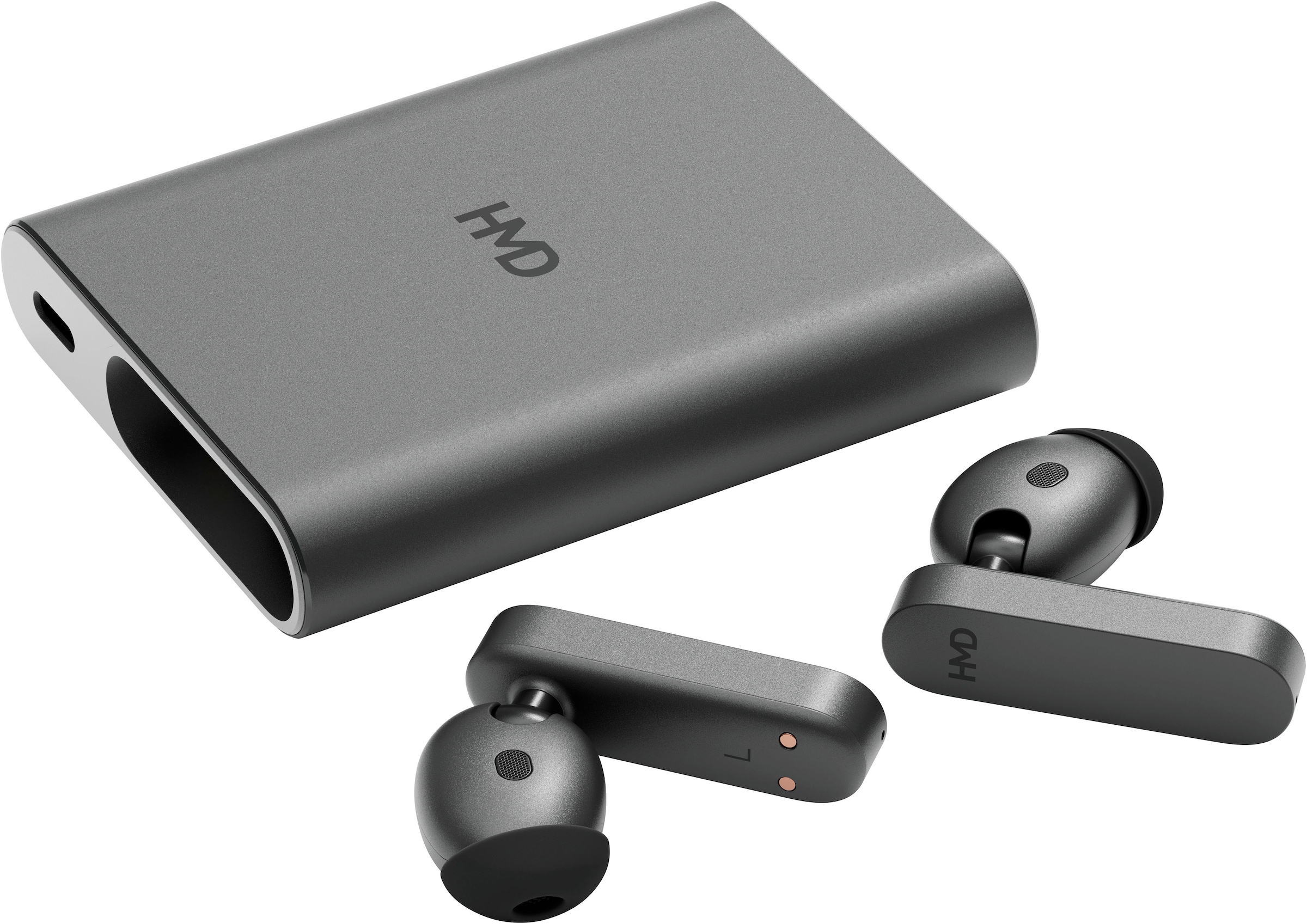 HMD wireless In-Ear-Kopfhörer »Amped Buds«, Bluetooth, Active Noise Cancelling (ANC)-Rauschunterdrückung-True Wireless