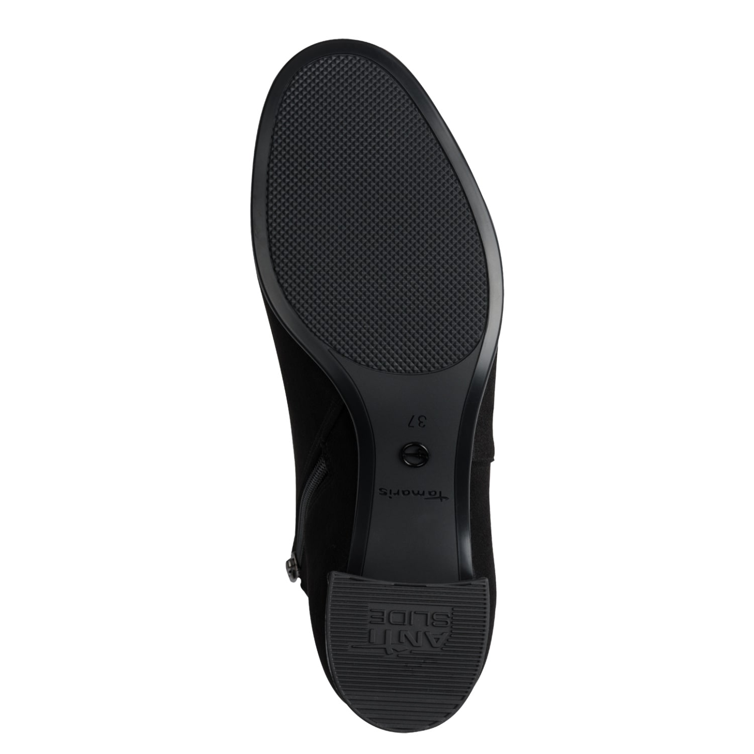 Tamaris Stiefelette  , Blockabsatz, Basicstiefelette in veganer Verarbeitung, schmale Form