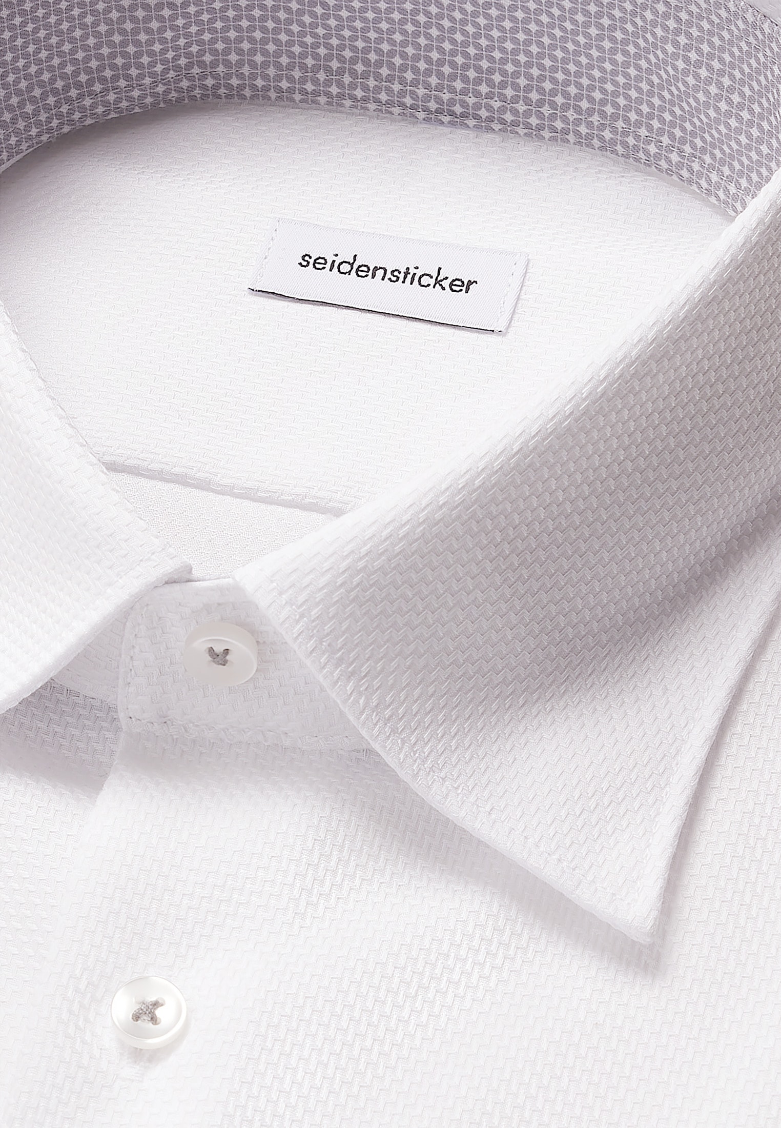 seidensticker Businesshemd »Schwarze Rose«, Shaped 1/1 Covered-Button-Down-Kragen