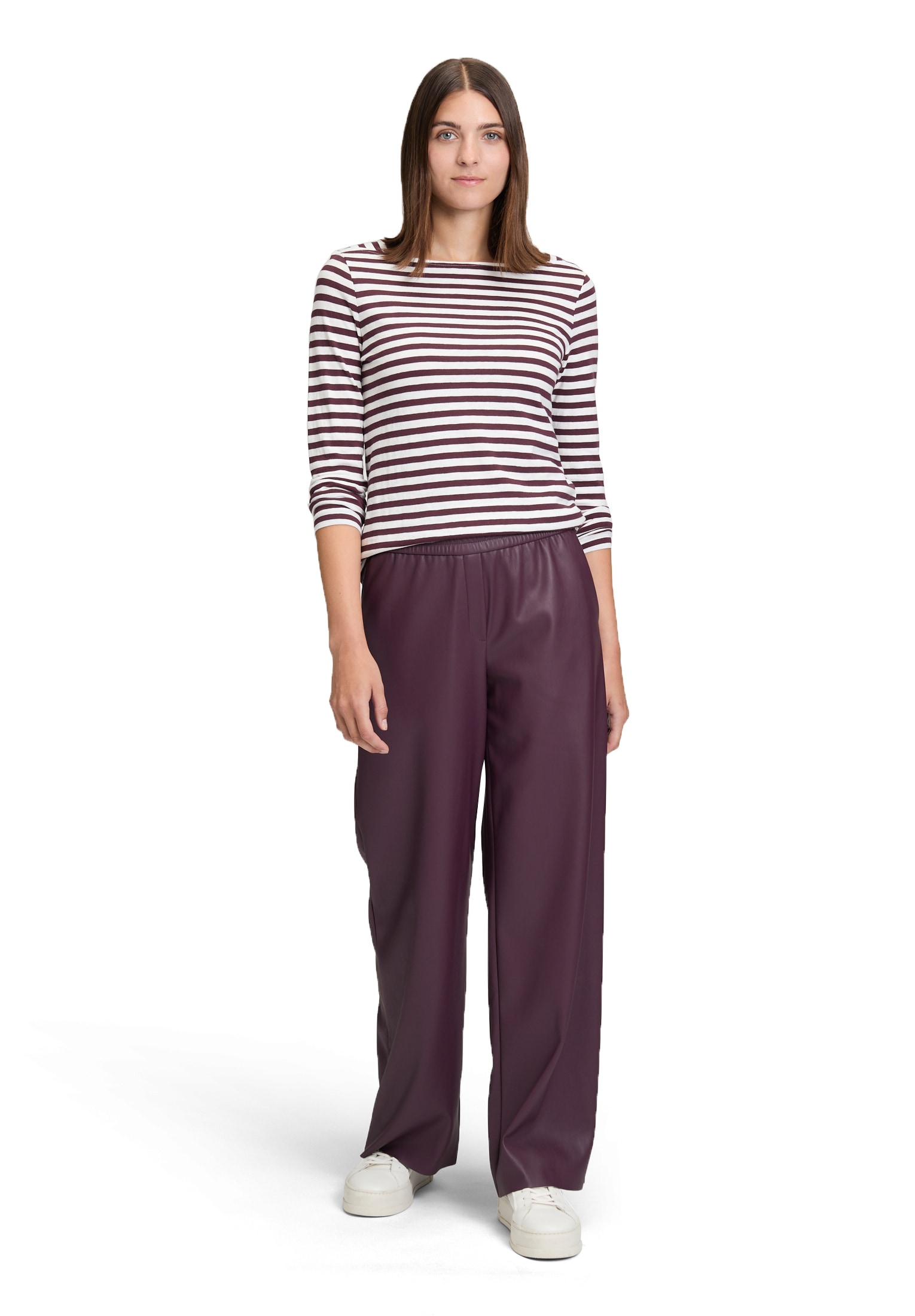 Betty&Co Langarmshirt »Ringelshirt mit U-Boot-Ausschnitt«