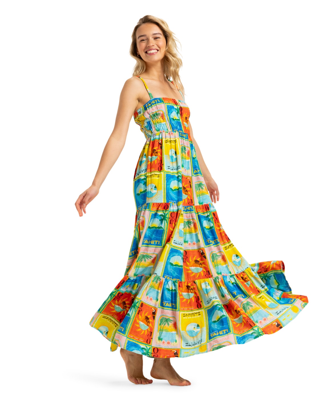 Roxy Sommerkleid »Atlas Sunshine Coastline«
