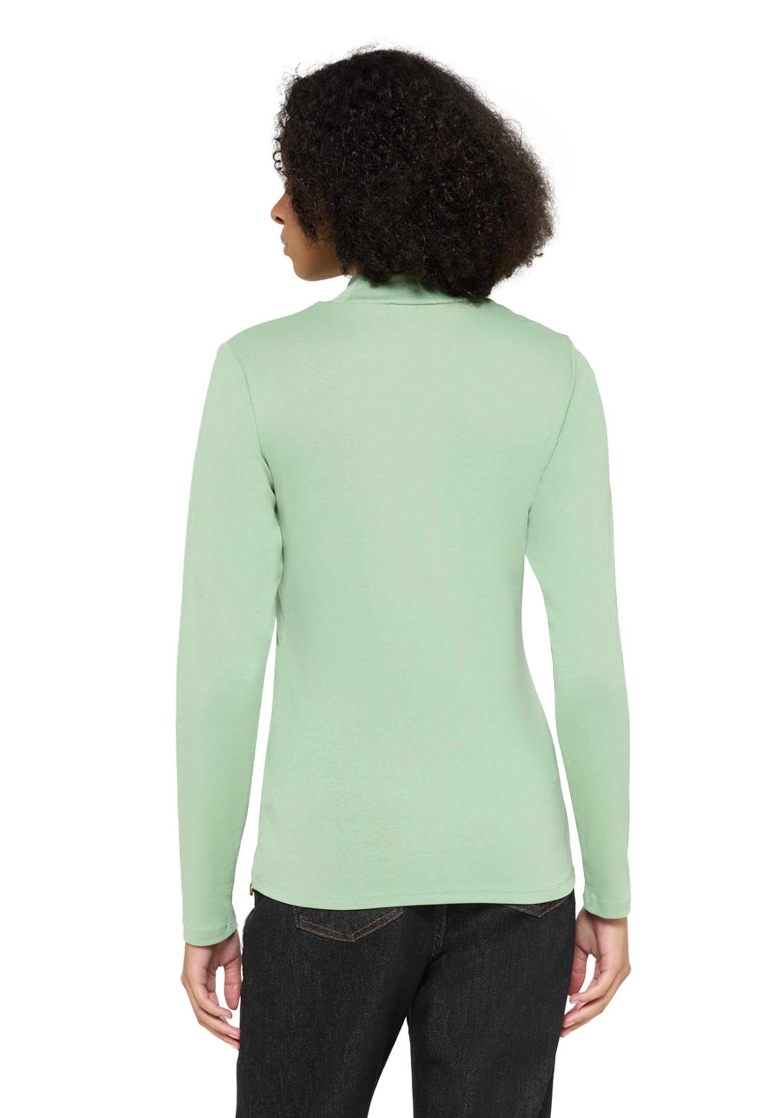 Cartoon Rundhalsshirt »Basic Shirt mit Kragen«