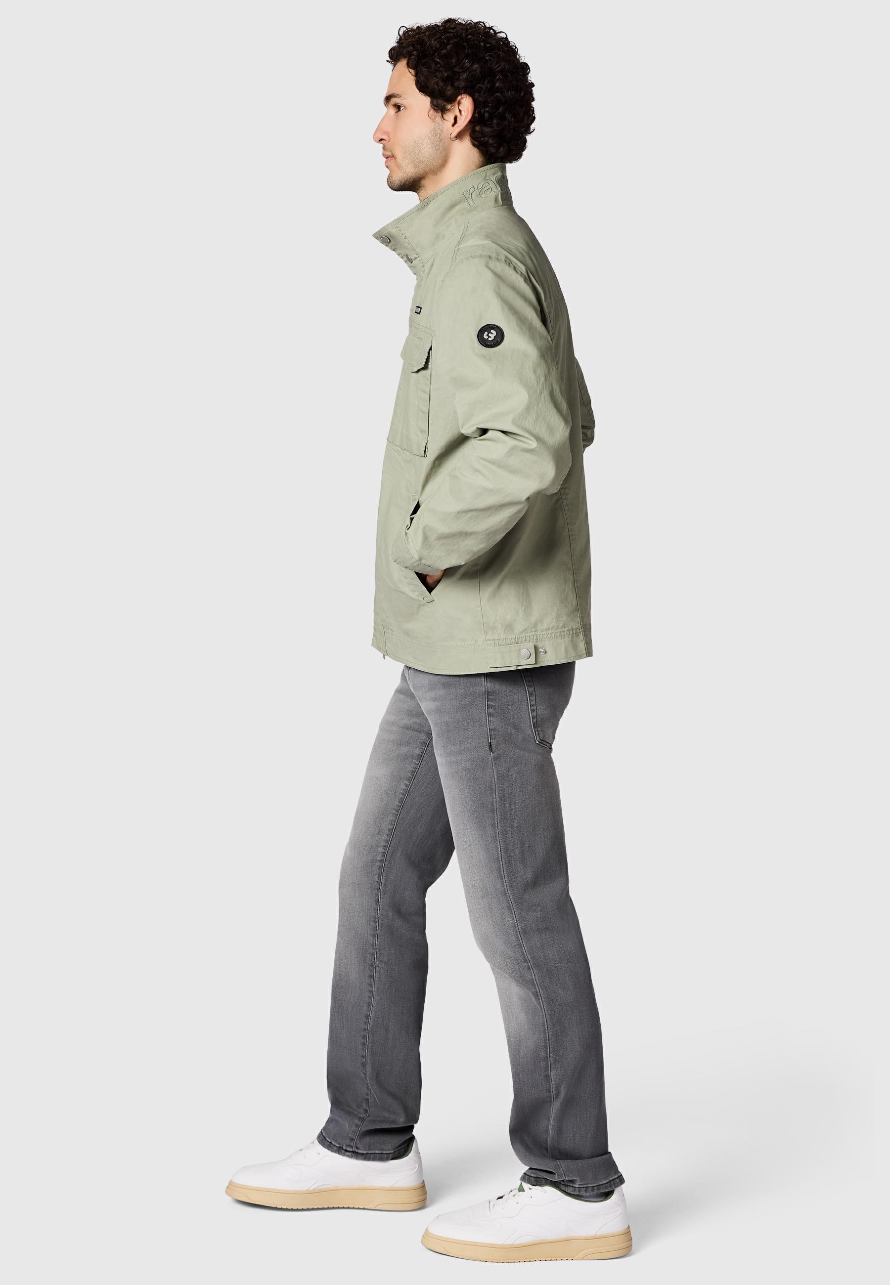Ragwear Anorak »Anorak Murpho Vintage« ohne Kapuze Geradlinige Übergangsjacke mit Brusttaschen