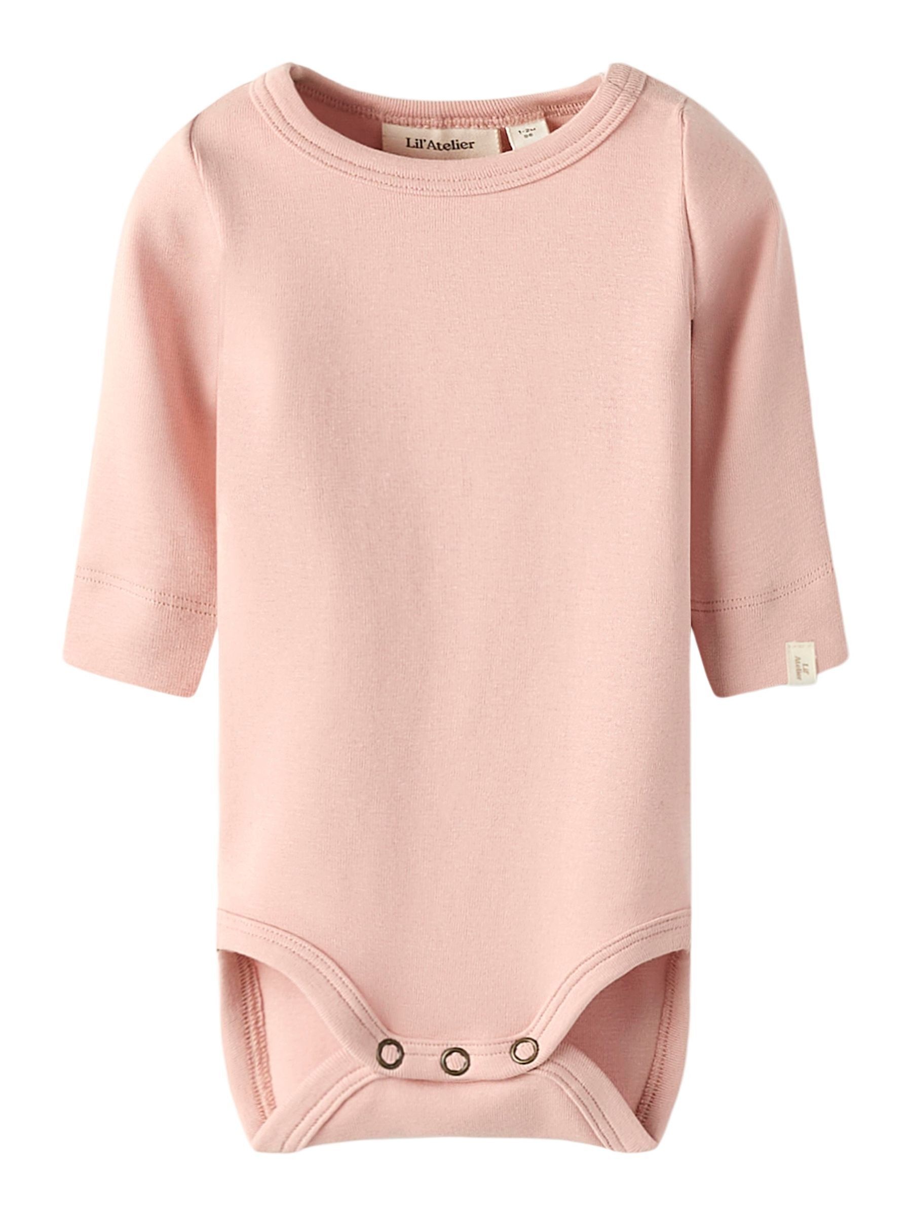 Lil' Atelier Langarmbody »NBNGAYO LS SLIM BODY LIL NOOS« Baumwollmischung