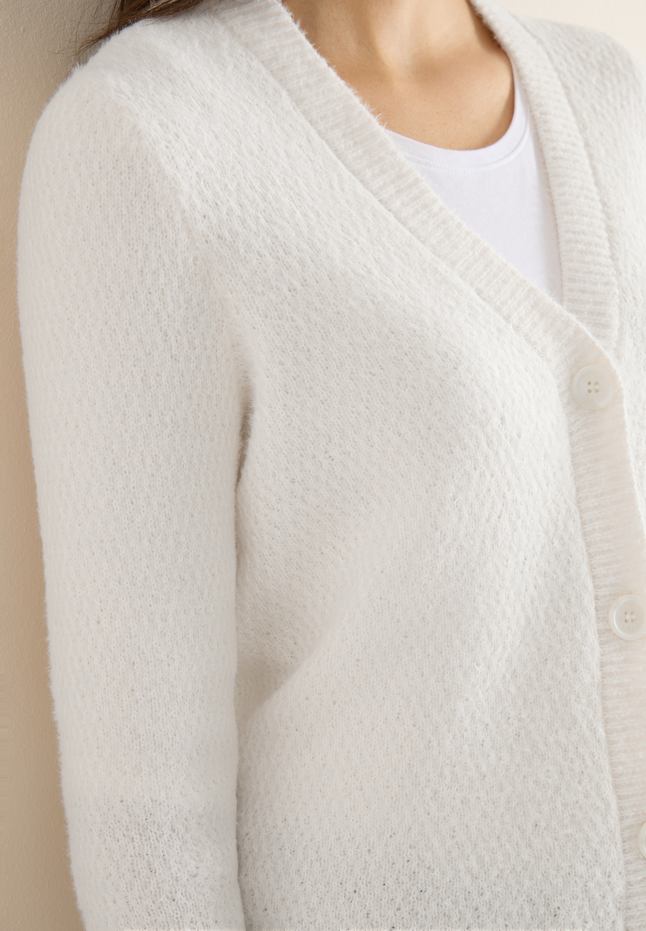 Cecil Cardigan in flauschiger Federgarn-Qualität