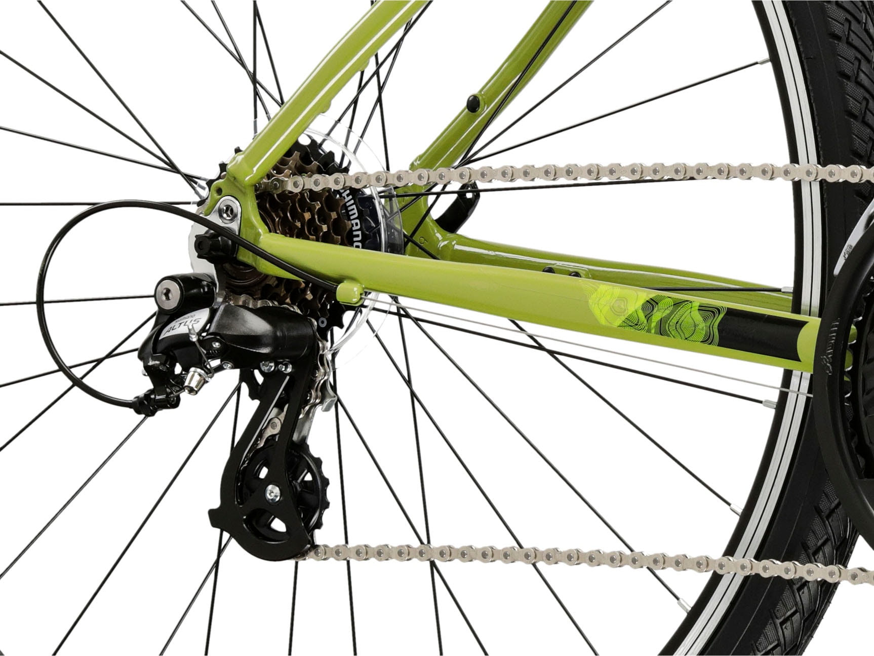 Kross Crossrad »Evado 2.0«, 21 Gang, Shimano, ALTUS M310 Schaltwerk, Kettenschaltung