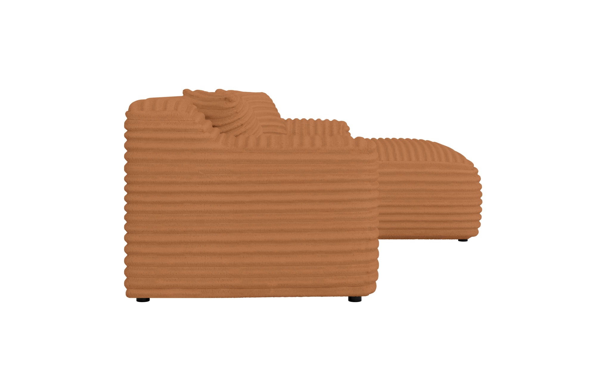 Home affaire Ecksofa »LILLIANA Designsofa, L-Form mit Recamiere rechts/links bestellbar«, L-Form mit Wellenunterfederung, Maße B/T/H: 256/160/76 cm