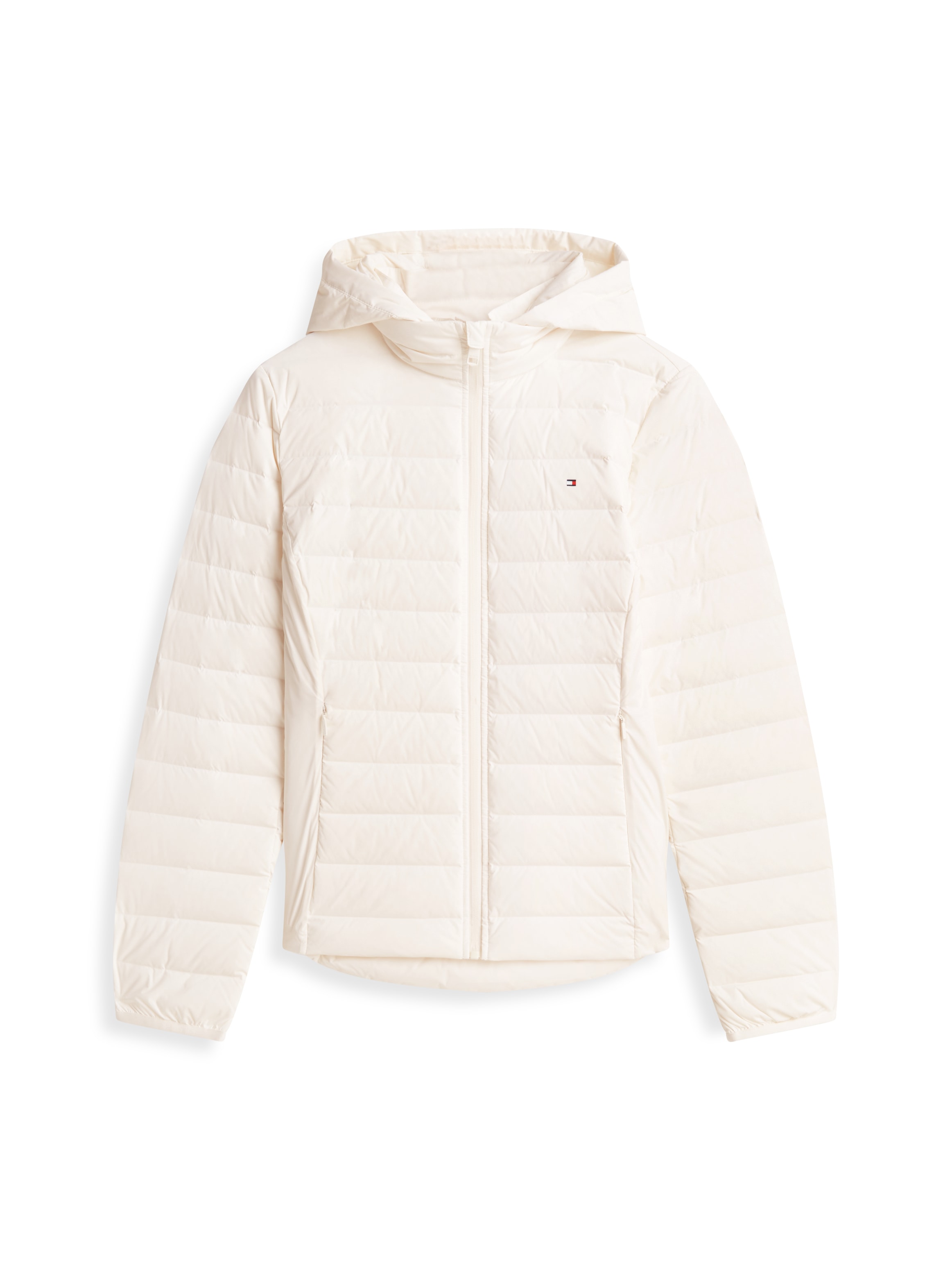 Tommy Hilfiger Steppjacke »STRETCH NYLON LW DOWN JACKET« mit Kapuze