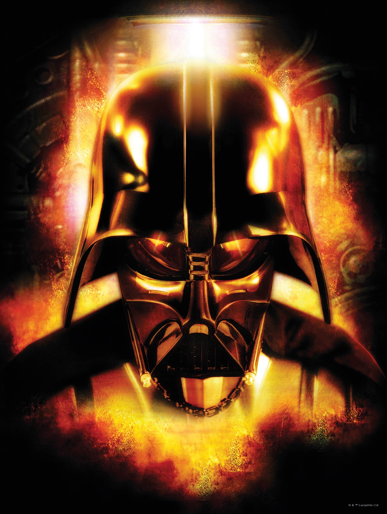Komar Poster »Star Wars Classic Vader Head«, Star Wars, (1 St.), Kinderzimmer, Schlafzimmer, Wohnzimmer