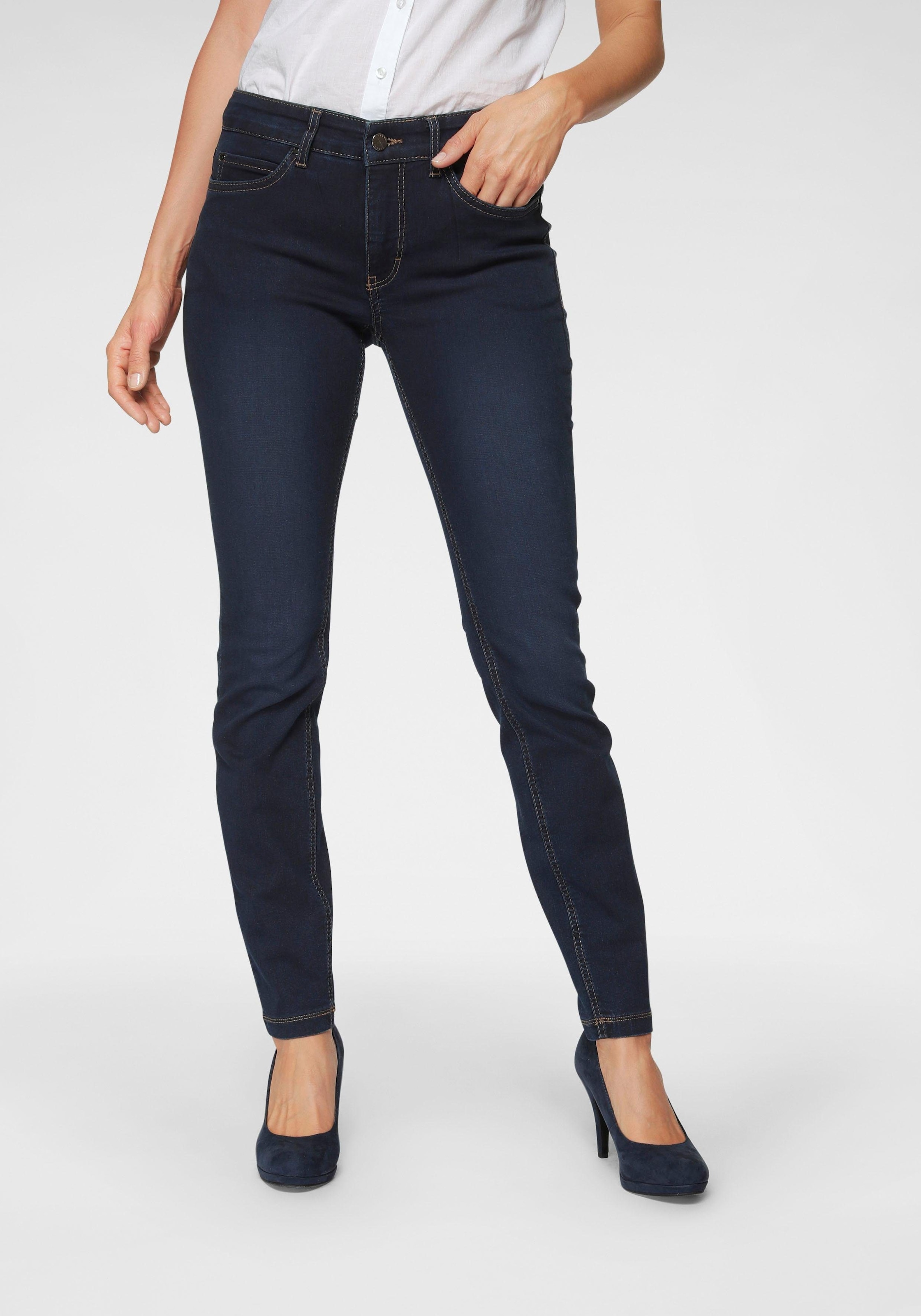 MAC Skinny-fit-Jeans »Dream Skinny«, Hochelastische Qualität sorgt für den perfekten Sitz