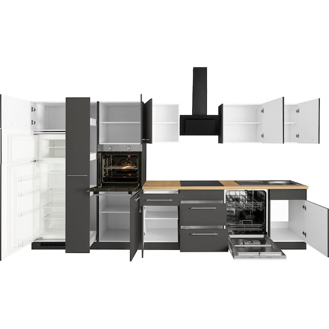 OTTO cm online bei 370 E-Geräten, Küchenzeile Breite wiho Küchen mit »Unna«,