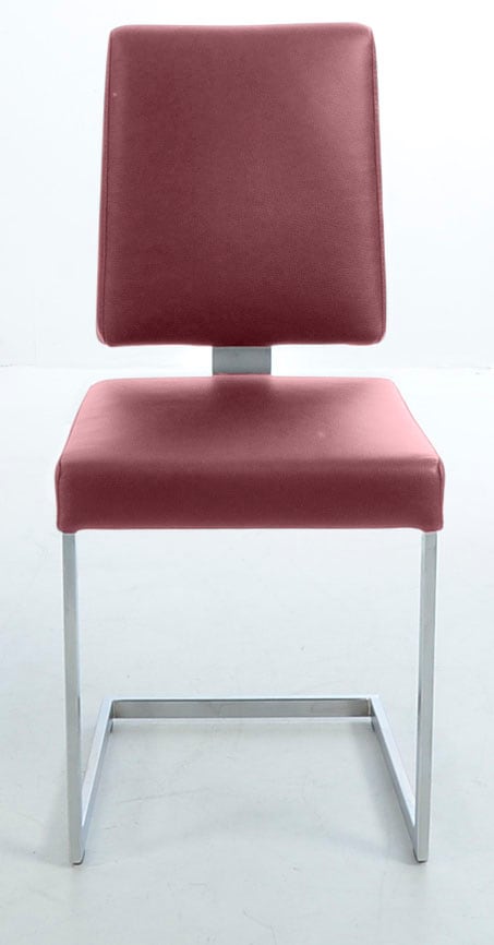 K+W Komfort & Wohnen Freischwinger, Leder Longlife BRONCO, stabiles Hochkantgestell, in Leder oder Microfaser