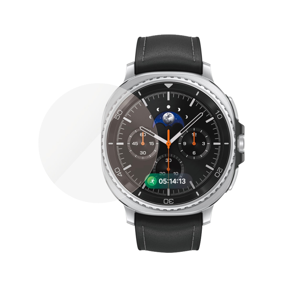 CARE by PanzerGlass Displayschutzglas »Screen Protector für Samsung Galaxy Watch7 Classic 46 mm«, für Samsung Galaxy Watch7, Displayschutzfolie, Schutzfolie, Bildschirmschutz, kratz- & stoßfest