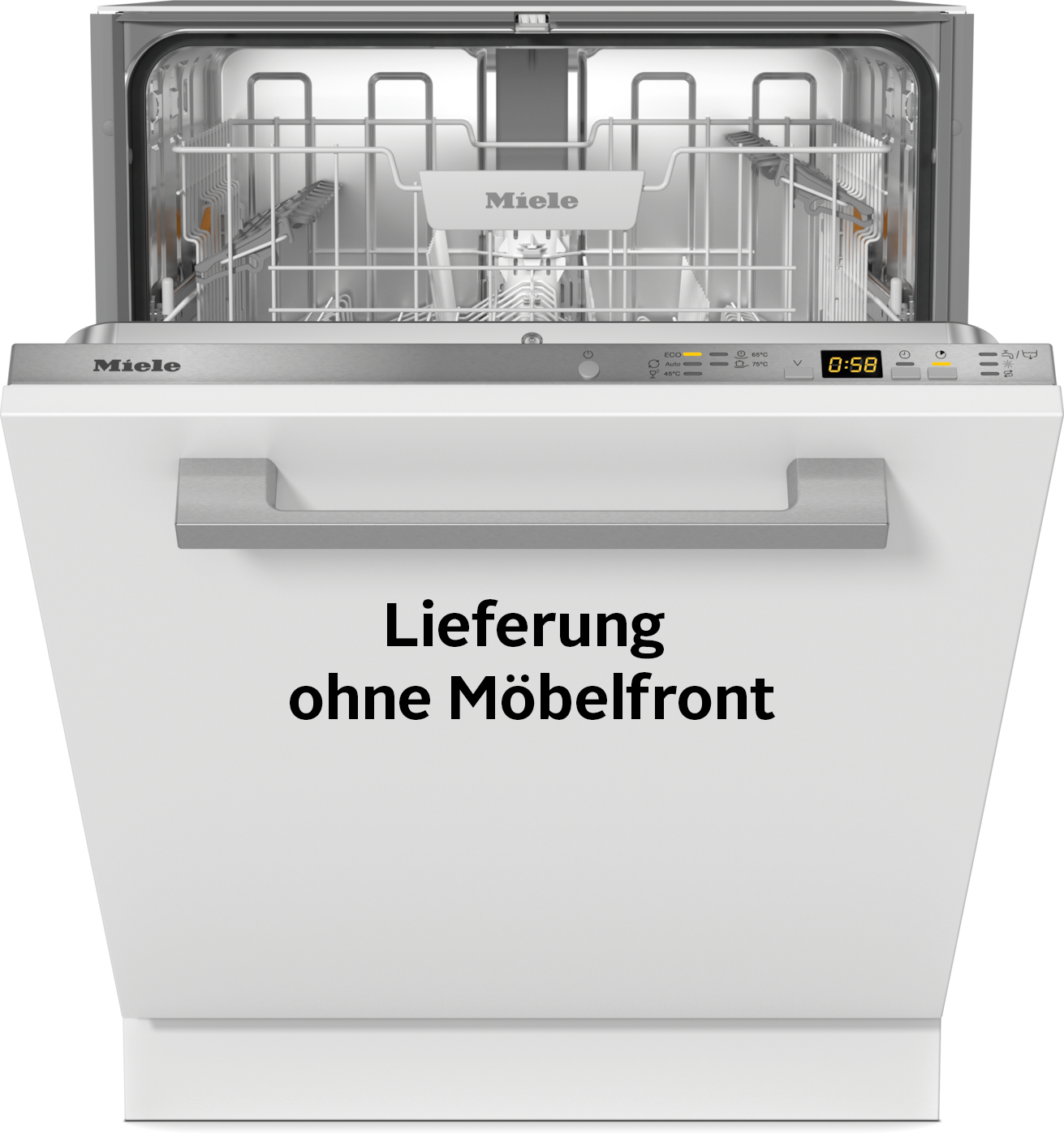 Miele vollintegrierbarer Geschirrspüler »G 5651 Vi Active« 13 Maßgedecke in silberfarben