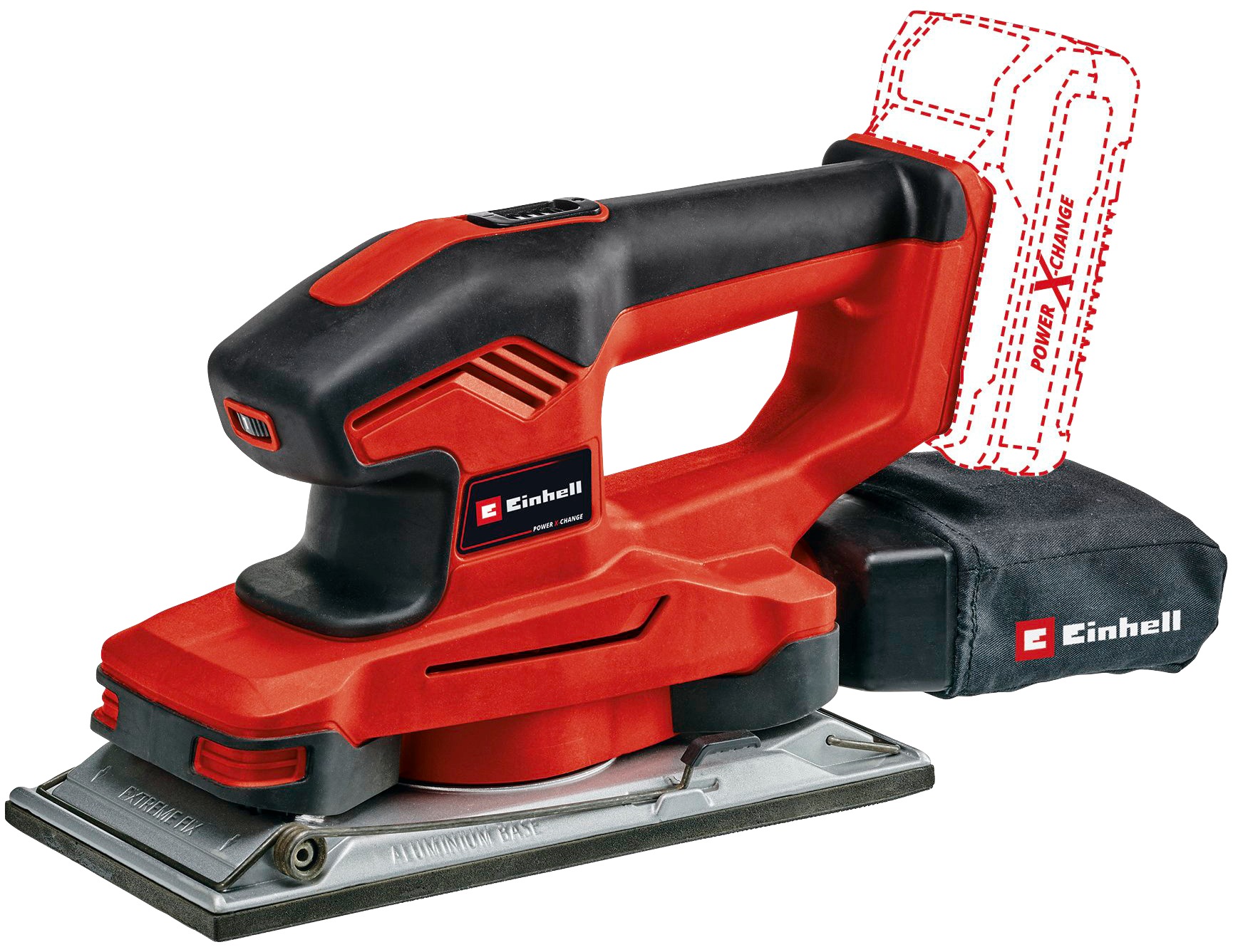 Einhell Schwingschleifer »TE-OS 18/230 Li Solo, Akku«, (2 tlg.), ohne Akku und Ladegerät