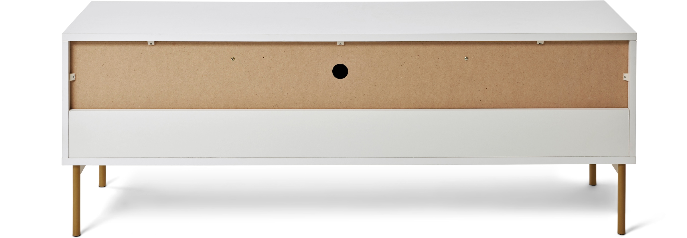 Jahnke TV-Board »CARVE TV 140«, (1 St.), Edle Gold-Applikationen, Fronten in Wellendesign, 140 cm