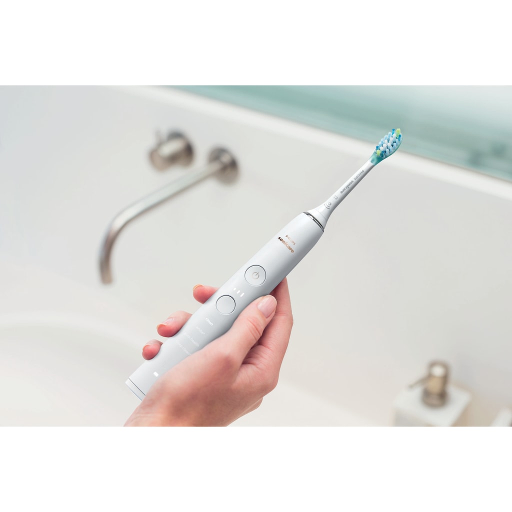 Philips Sonicare Zahnpflege-Set »DiamondClean 9000 und Cordless Power Flosser 3000 HX3866/41«