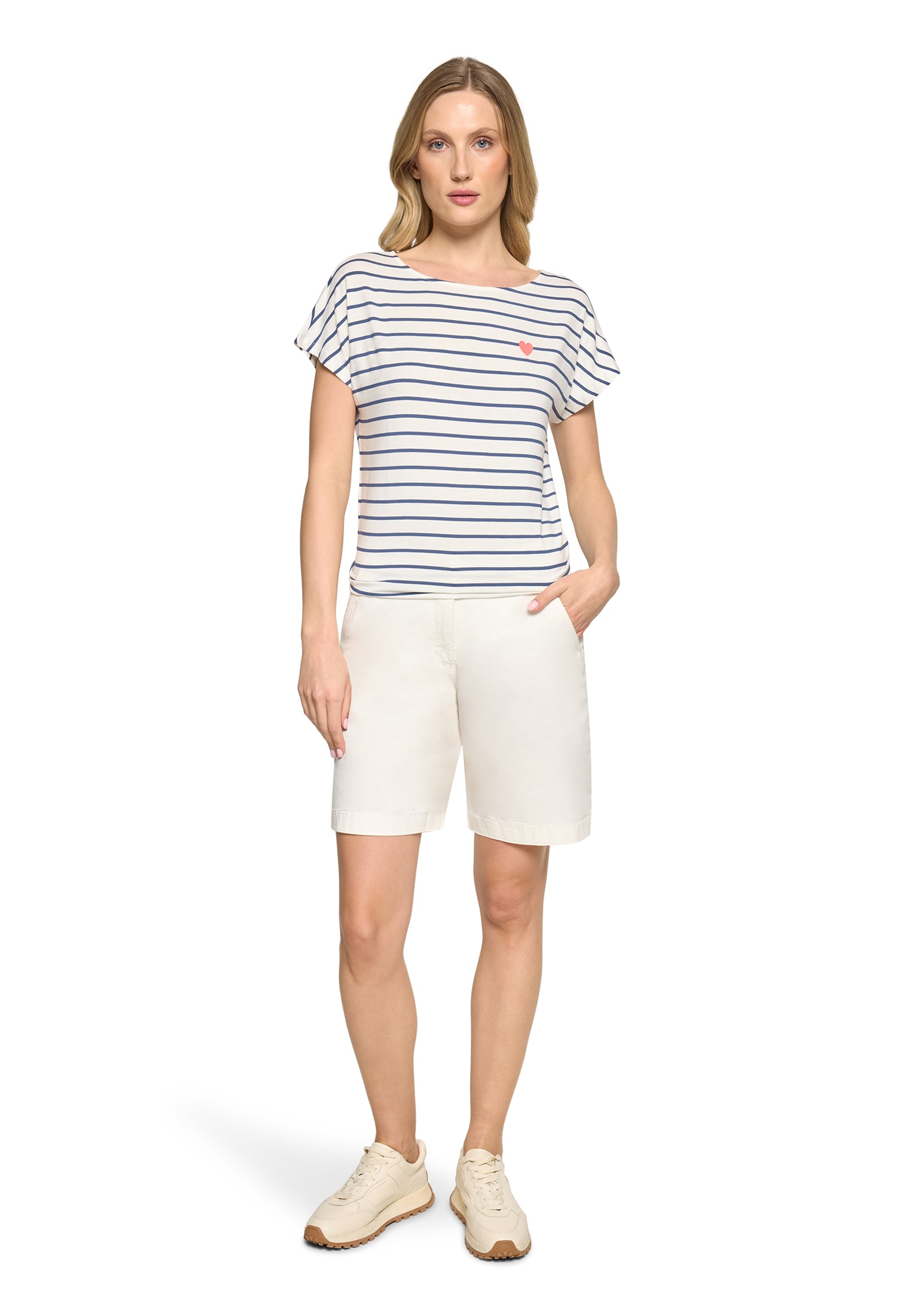 Betty Barclay Rundhalsshirt »Casual-Shirt mit U-Boot-Ausschnitt«