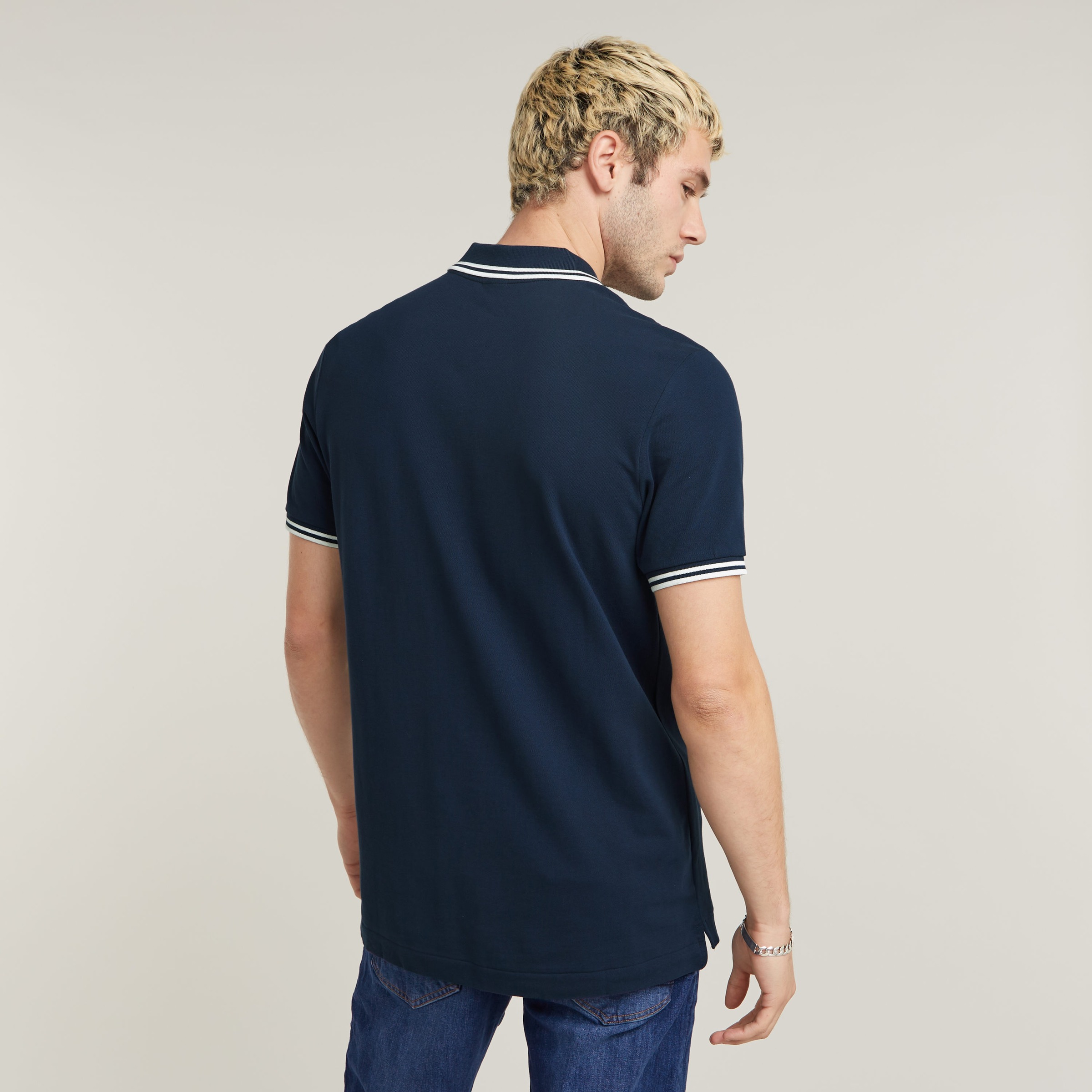 G-STAR Poloshirt »Poloshirt Dunda slim stripe« in Kurzarm-Form
