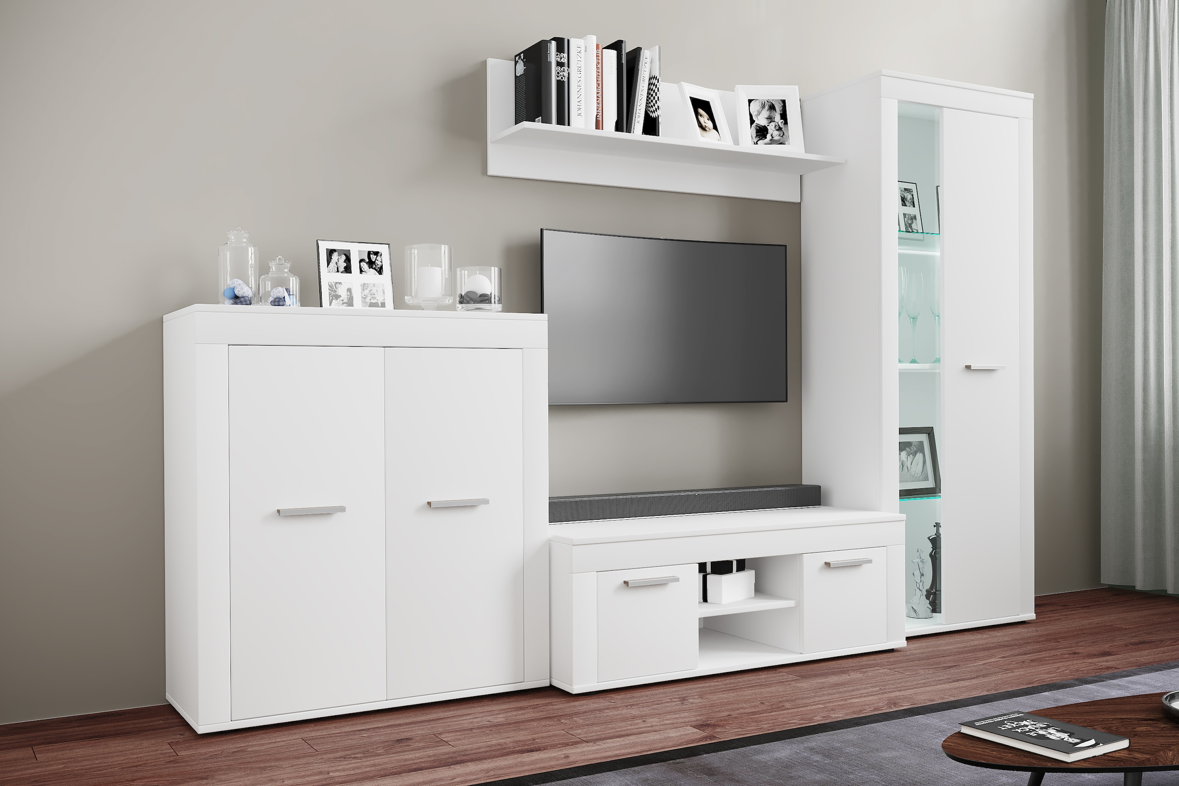 VCM Wohnzimmertisch »Holz TV Lowboard Möbel Fernsehschrank Usilo L«