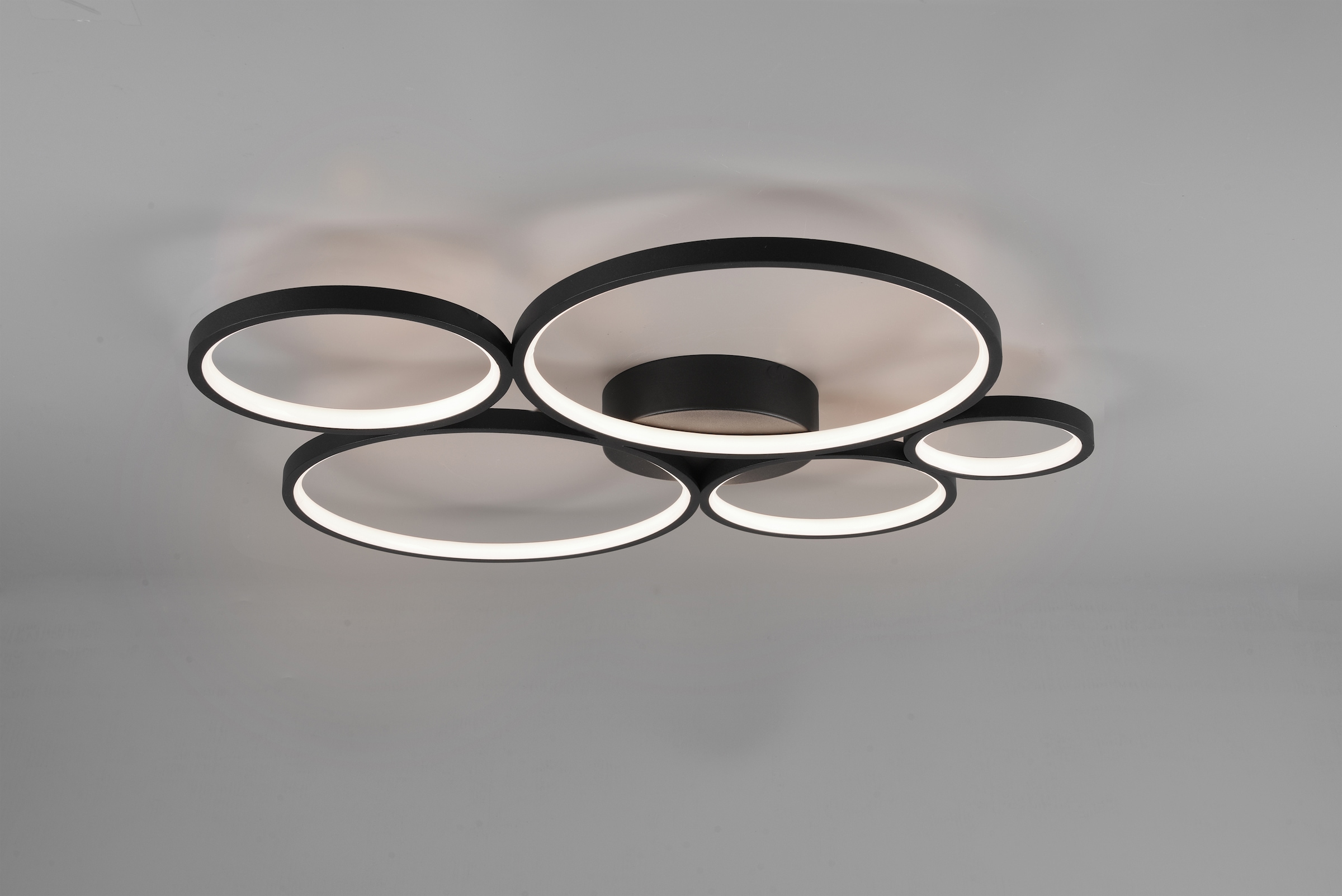 TRIO Leuchten LED Deckenleuchte »Rondo«, LED warmweiß 3000K dimmbar per Wandschalter