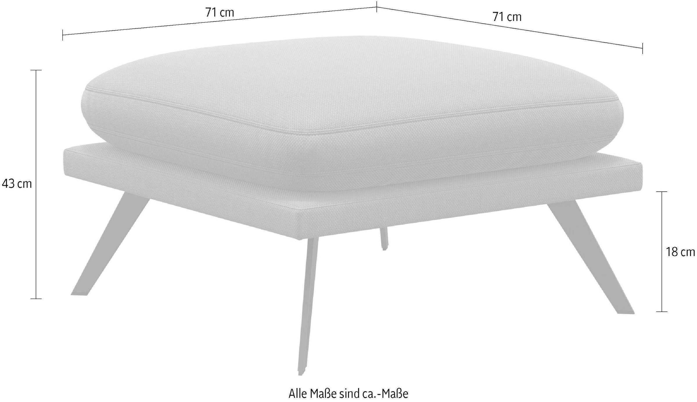 machalke® Hocker »butterfly«