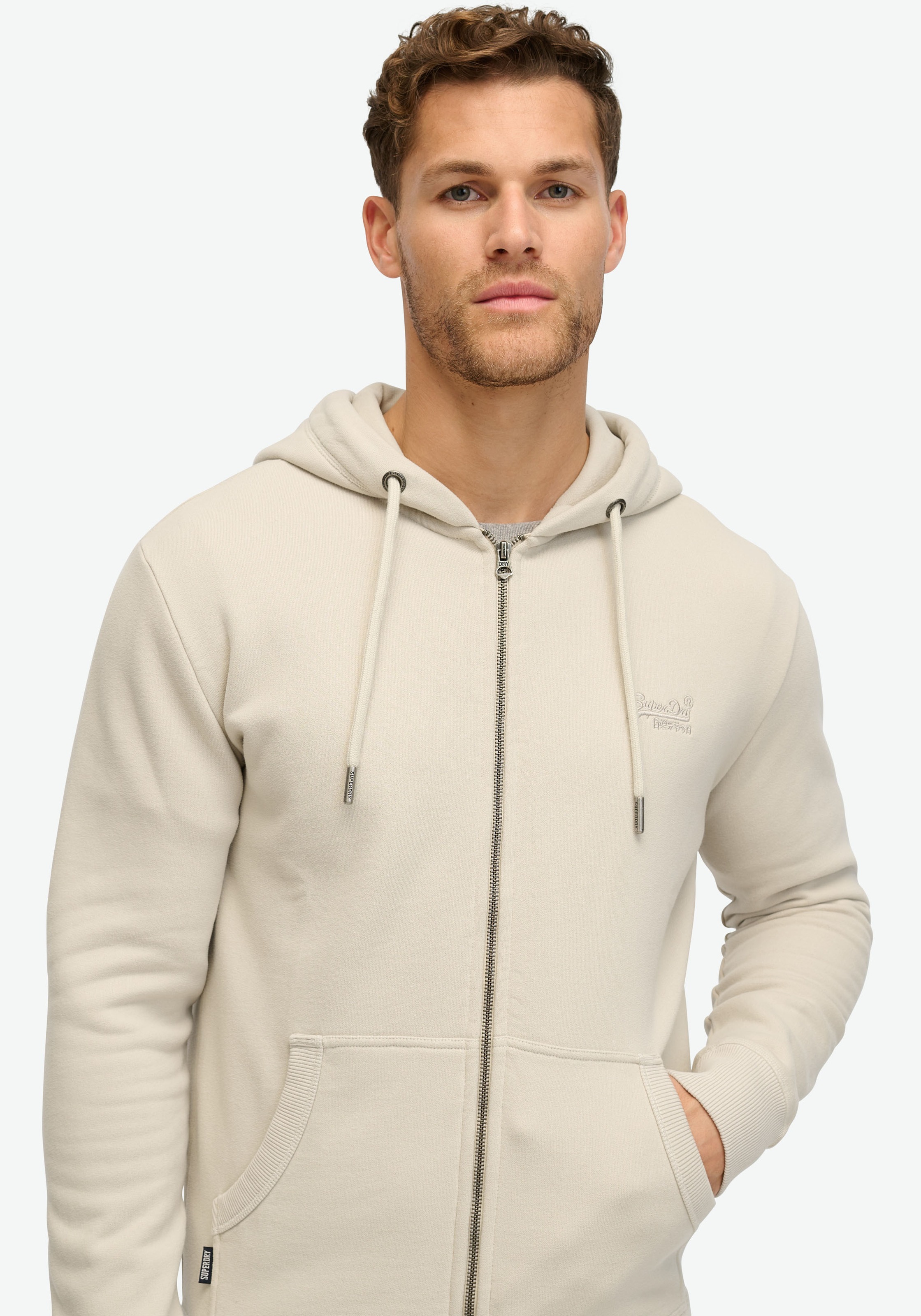Superdry Kapuzensweatjacke »ESSENTIAL LOGO ZIP HOODIE«