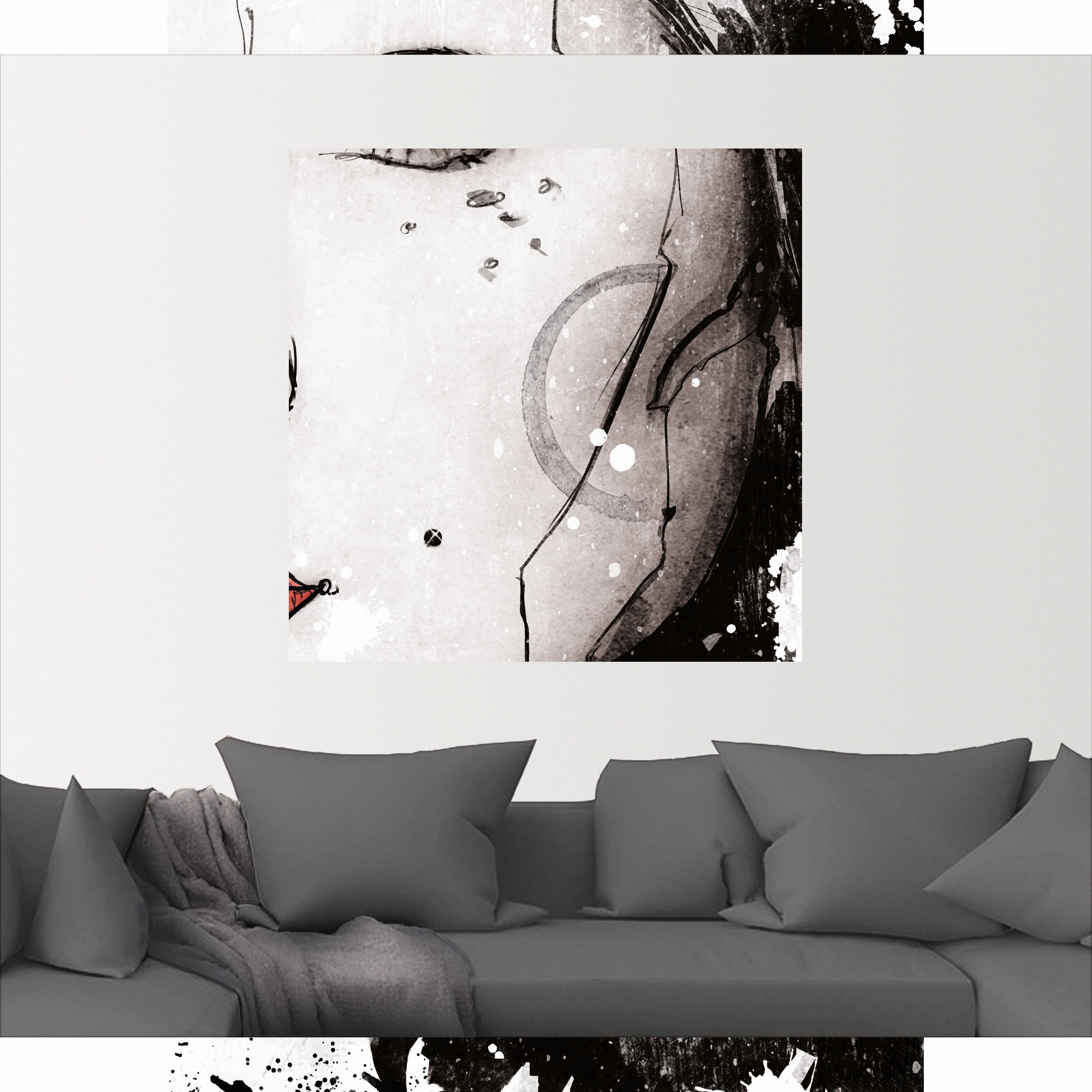 Artland Wandbild »The Artist«, Portrait, (1 St.), als Leinwandbild, Wandaufkleber in verschied. Größen