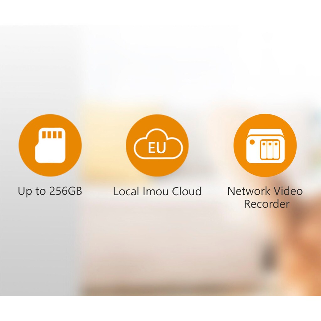 Imou Überwachungskamera »A1 4MP«, Innenbereich, (1)