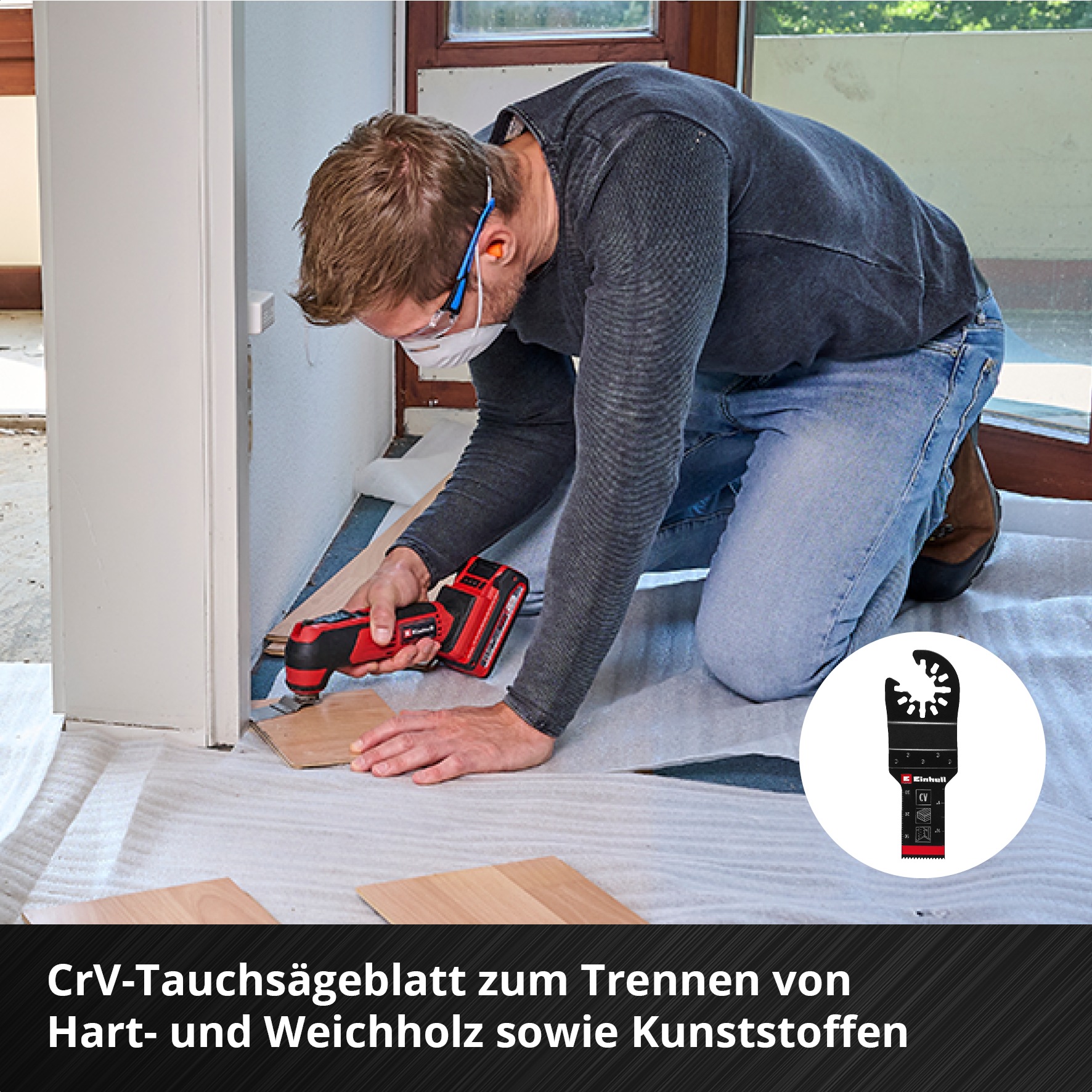 Einhell Tauchsägeblatt 6 Stk. tlg. 6-tlg. Multitool-Set