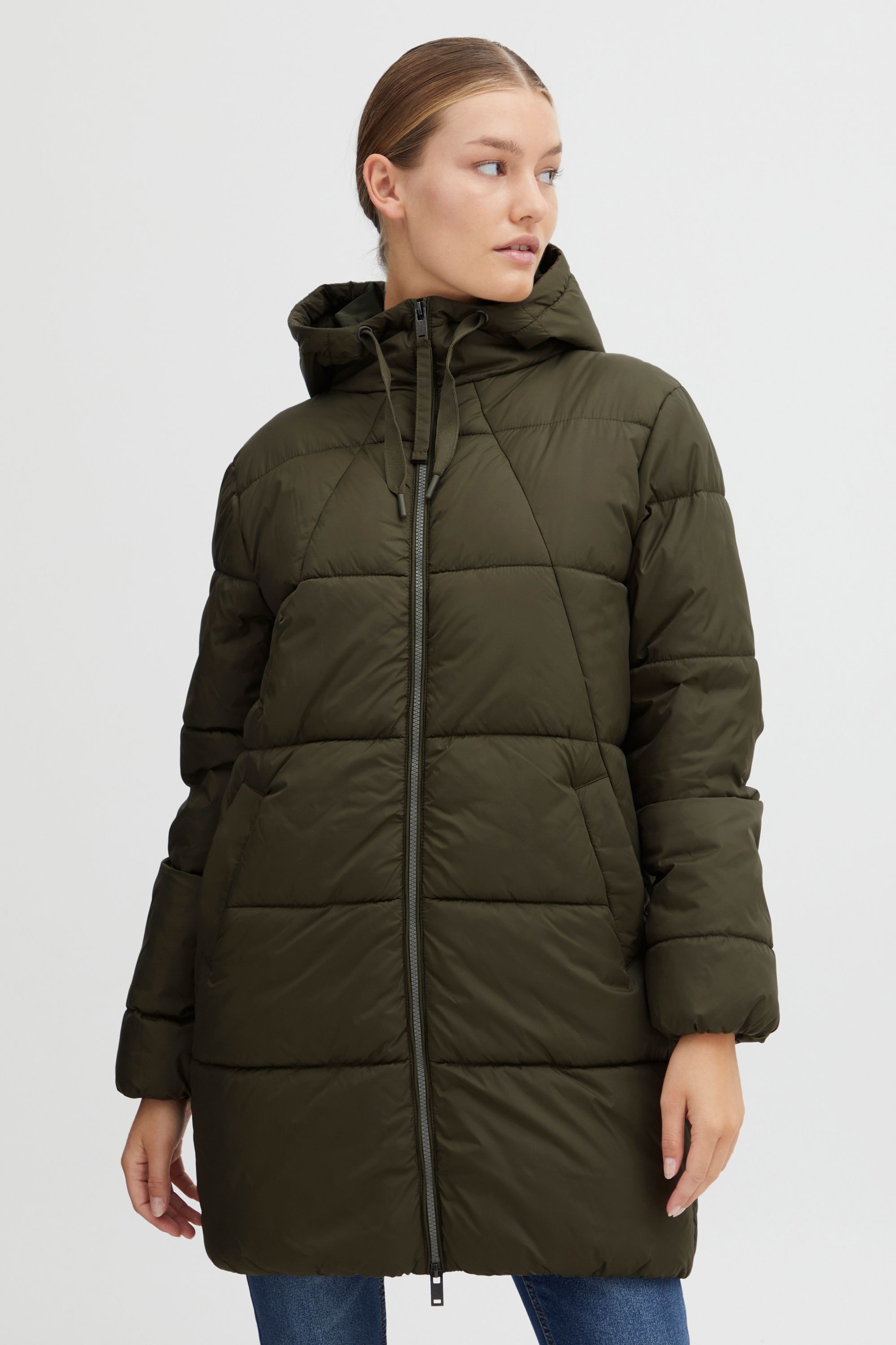 OXMO Steppjacke »Steppjacke OXBodil«, mit Kapuze