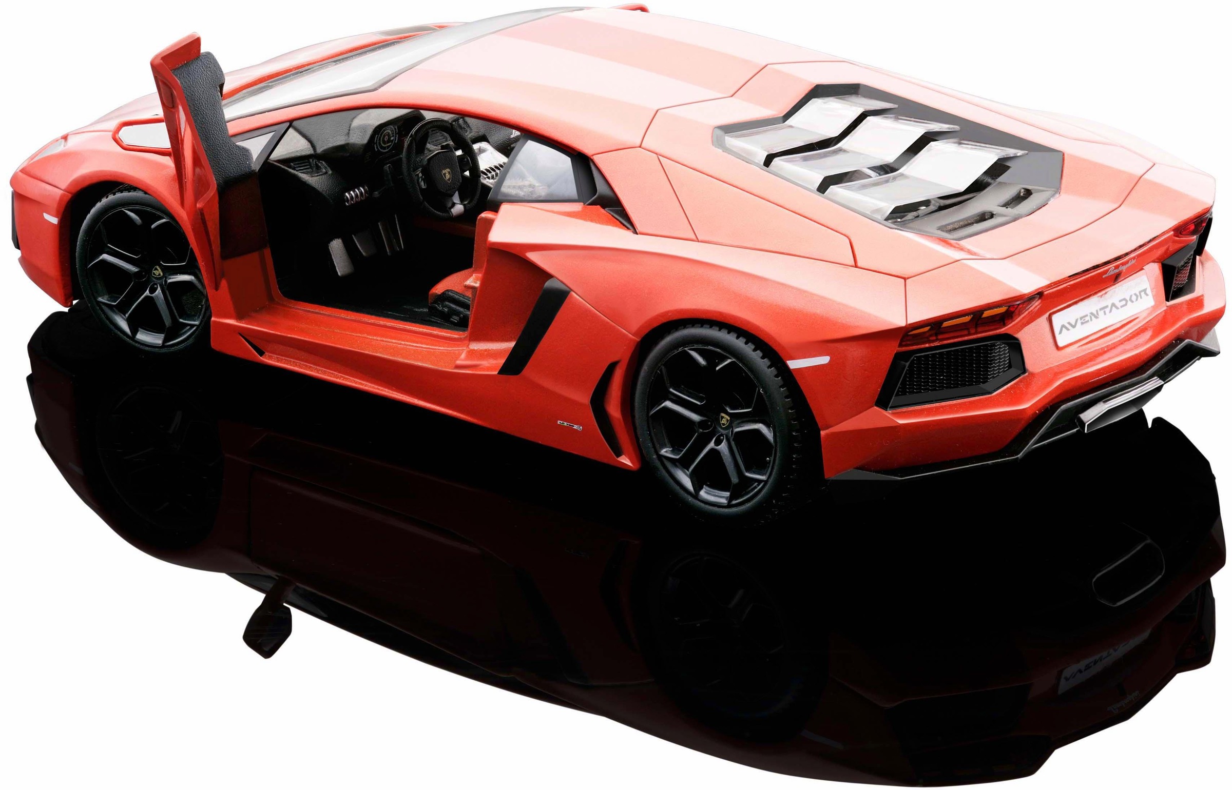 Maisto® Sammlerauto »Lamborghini Aventador LP700-4 11, 1:24, orange«, 1:24, aus Metallspritzguss