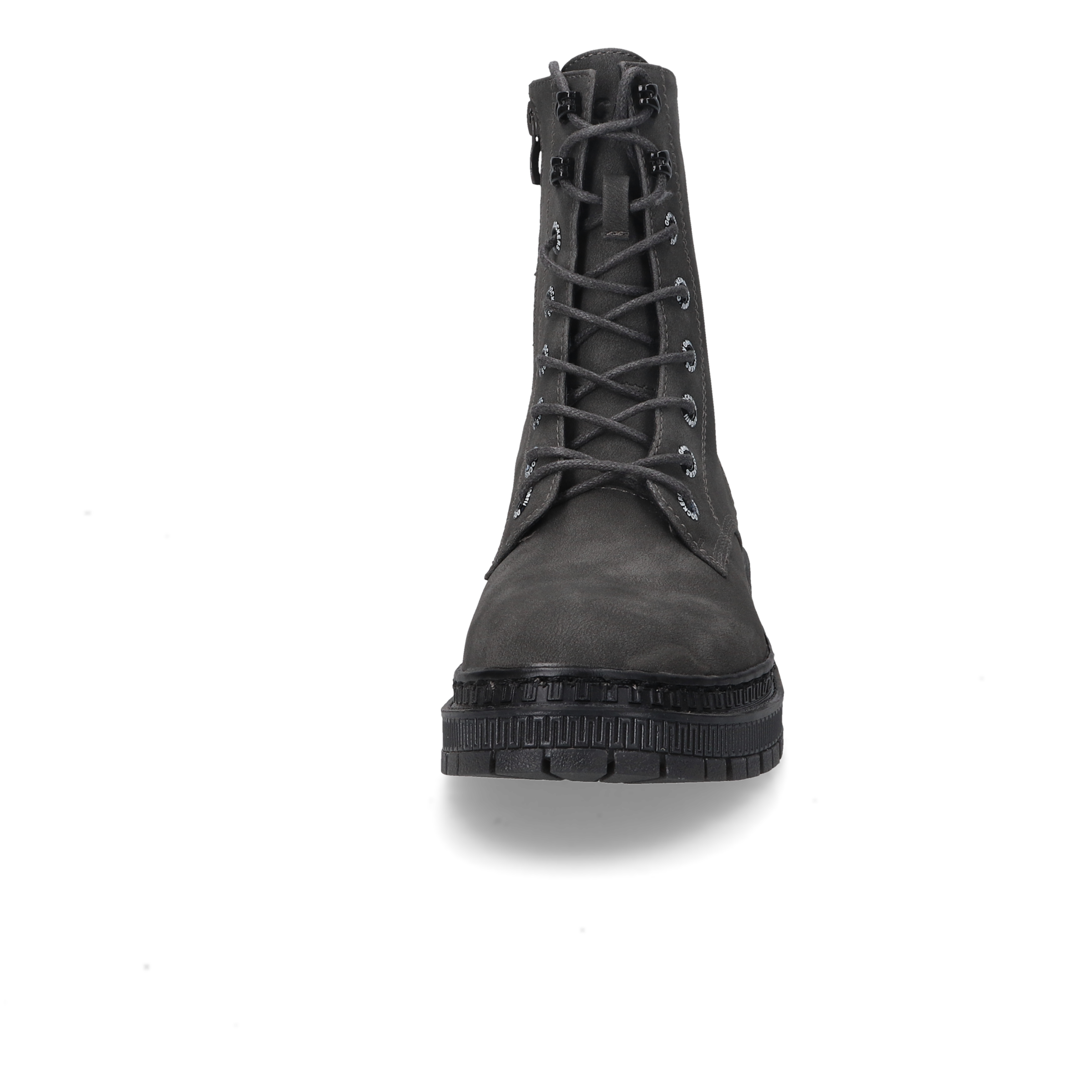 Dockers by Gerli Schnürboots  Biker Boots mit Reißverschluss