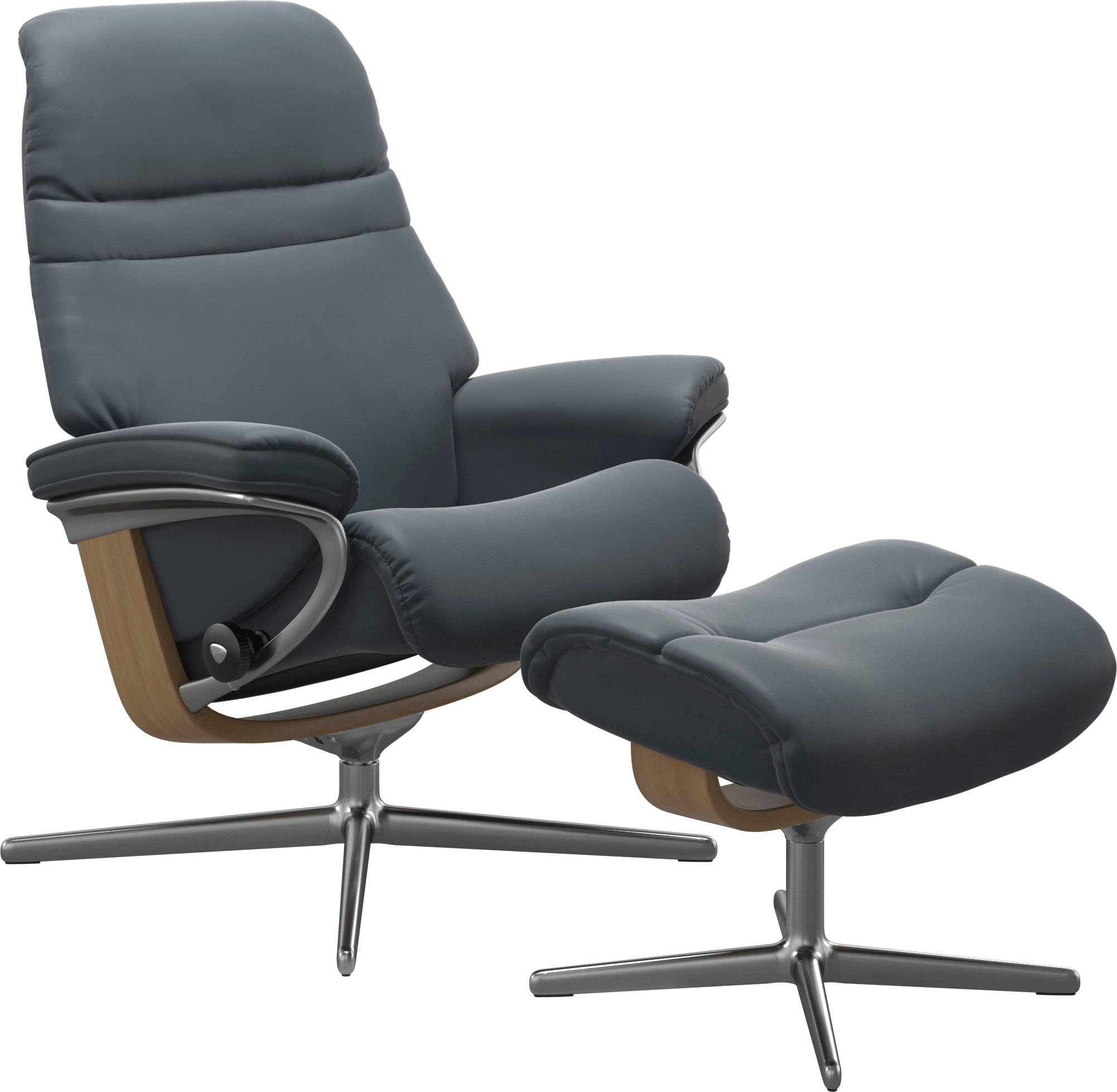 Stressless® Relaxsessel »Sunrise« mit Cross Base, Größe S, M & L, Holzakzent Eiche